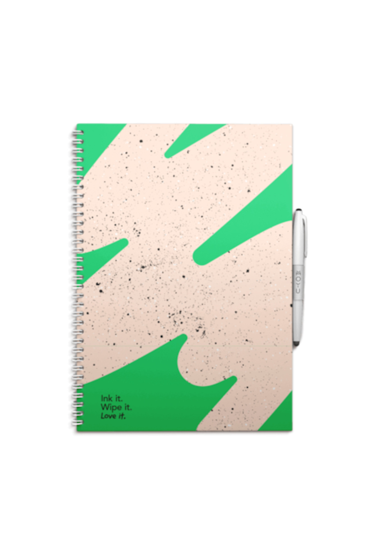 Moyu-Reusable smart notebook, A4 format with rings - Write, erase and reuse without limits 1