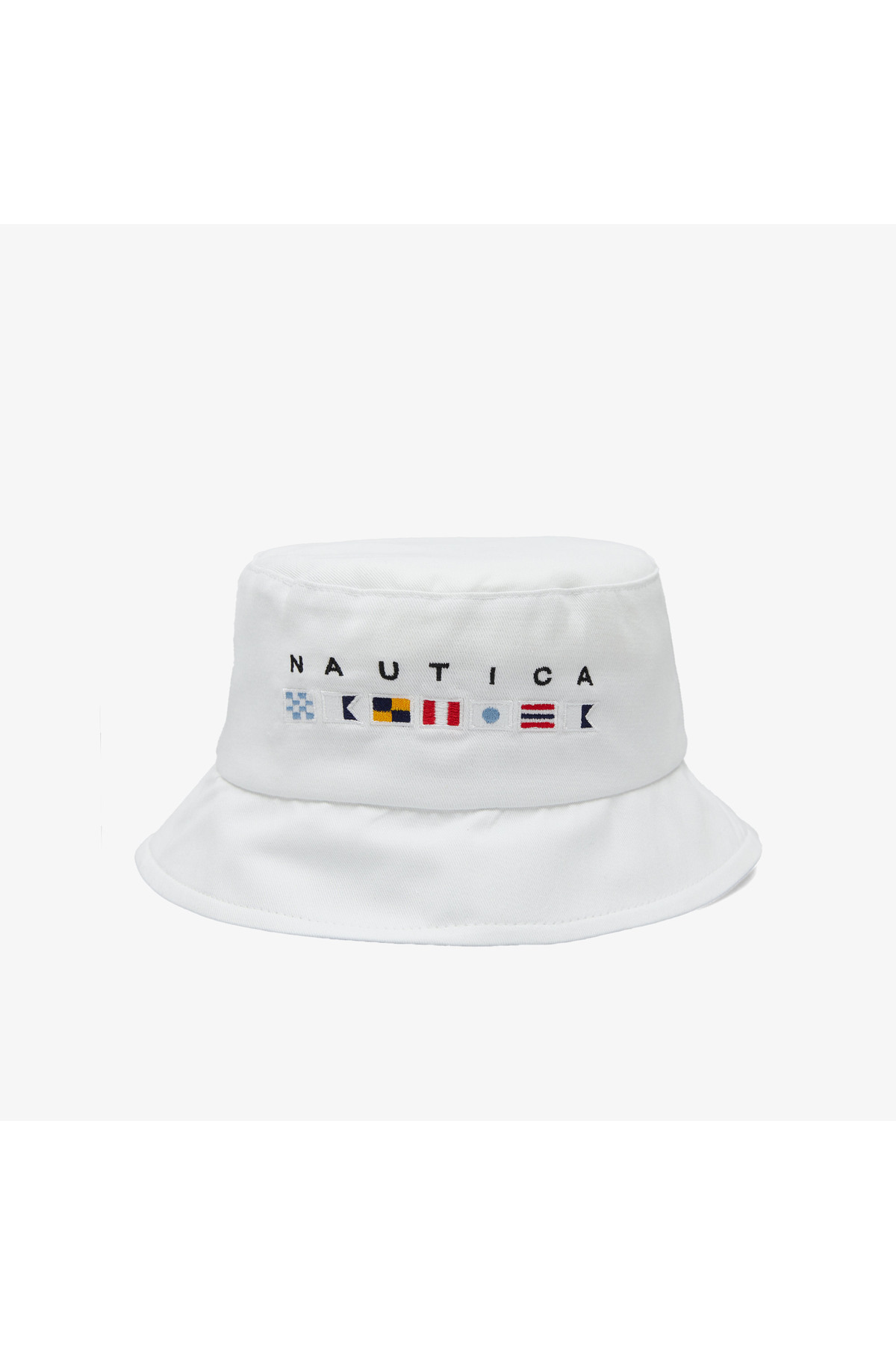 Nautica  Unisex Beyaz Baskılı Şapka