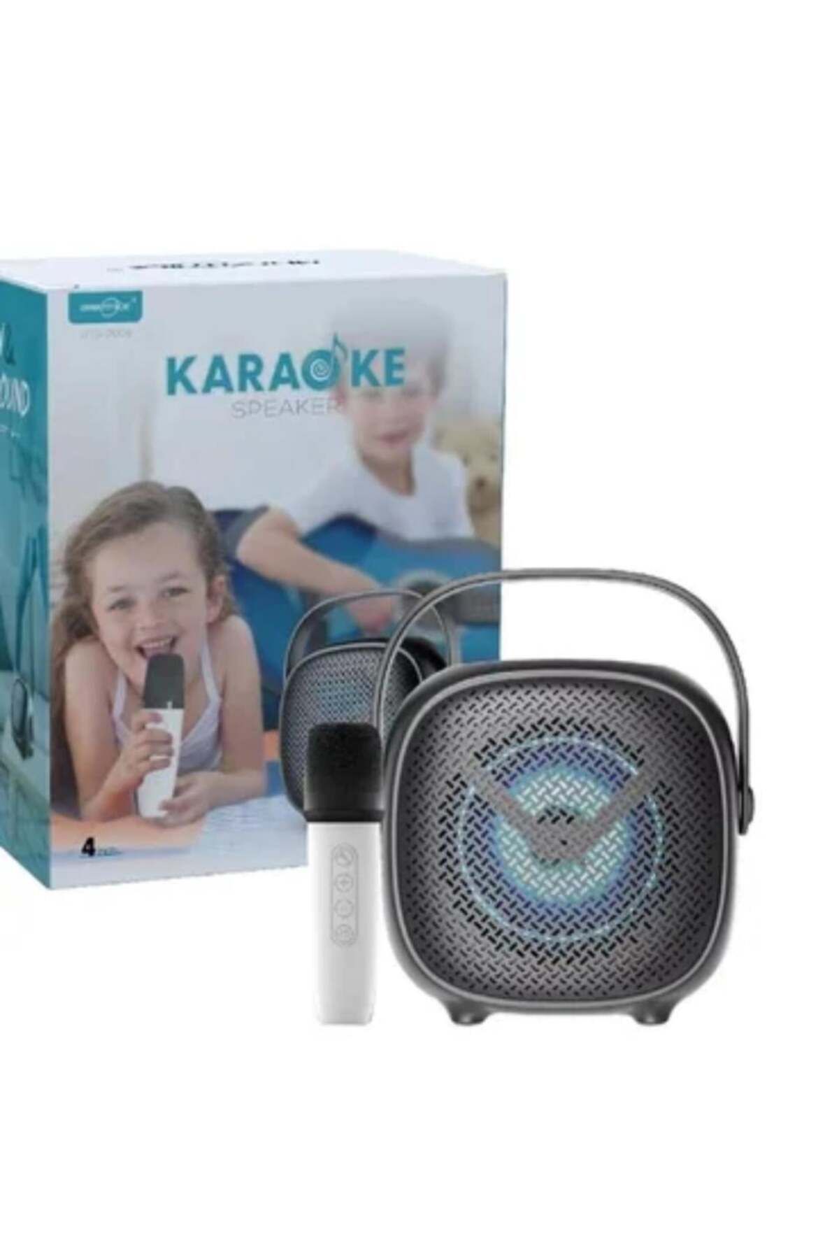 karaoke-Bluetooth speaker with microphone and voice changer feature 2