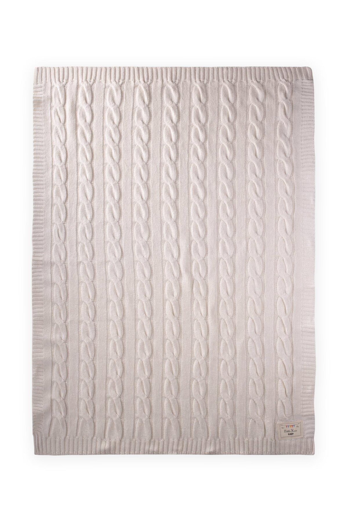 Cigit Saç Örgü Triko Battaniye 80X100 Cm (+/-5 Cm) Naturel fotoğrafı 3 (önizleme)