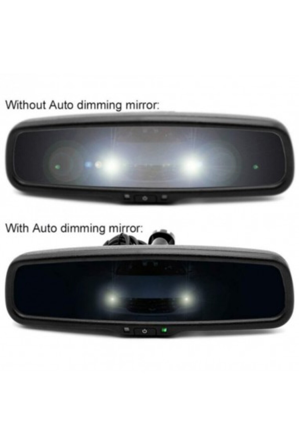 Xenon Bright-4.3″ LCD car display with Auto Dimming on the rearview mirror 4