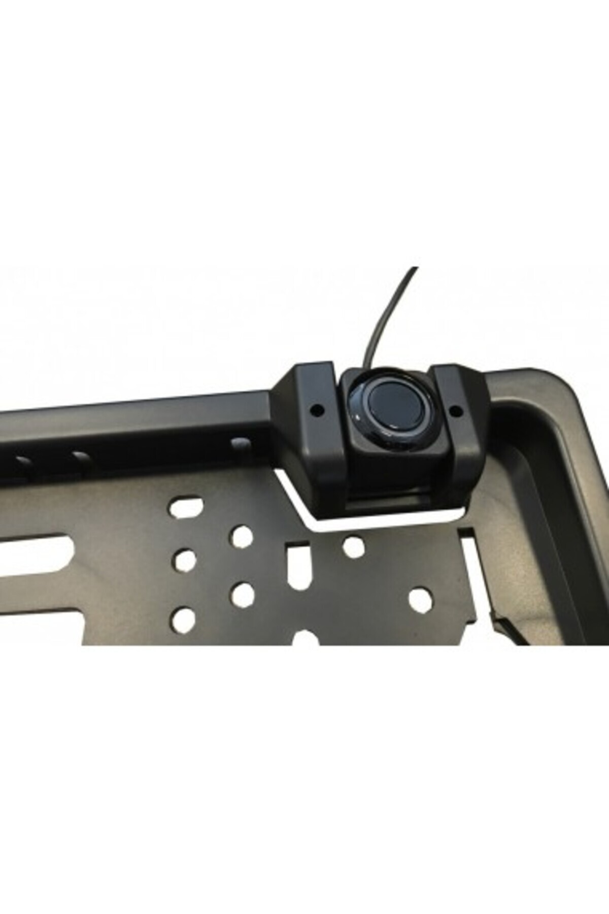 Xenon Bright-2-in-1 parking system on license plate holder with reversing camera and 2 sensors 3
