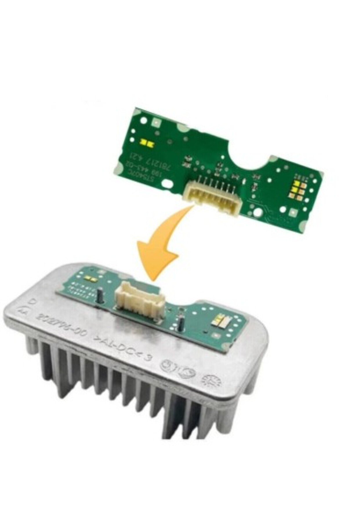 Xenon Bright-Signal module and daytime running lights DRL right Mercedes-Benz E Class W213 - 19944302 Right 2