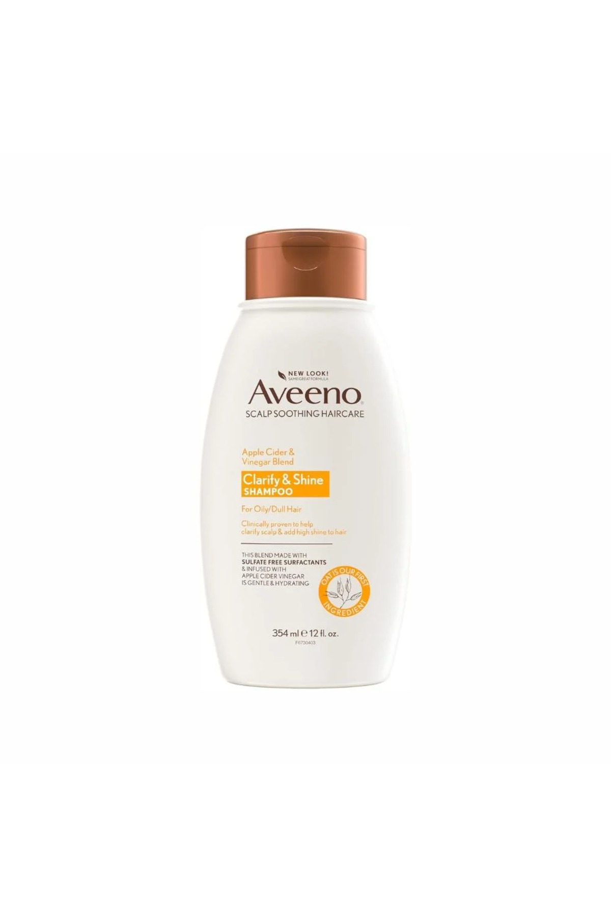 AVEENO-Aveeno Apple Cider Vinegar Scalp Soothing Shampoo - 354 ml 2