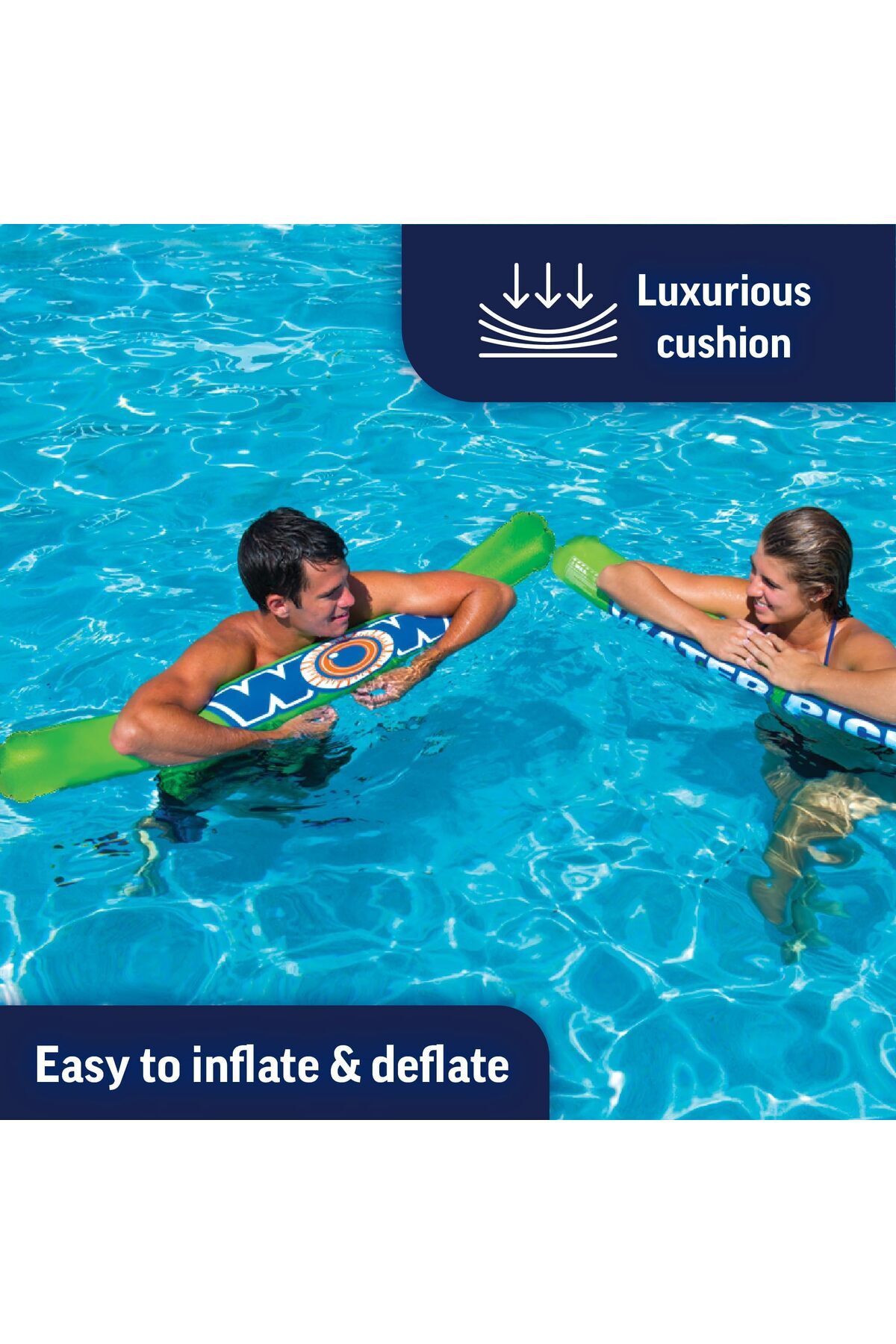 erorex-Rocket Slide Inflatable Pool Slide Built Sprayer Kids Adults Portable Pool Slides Durable Vinyl 4