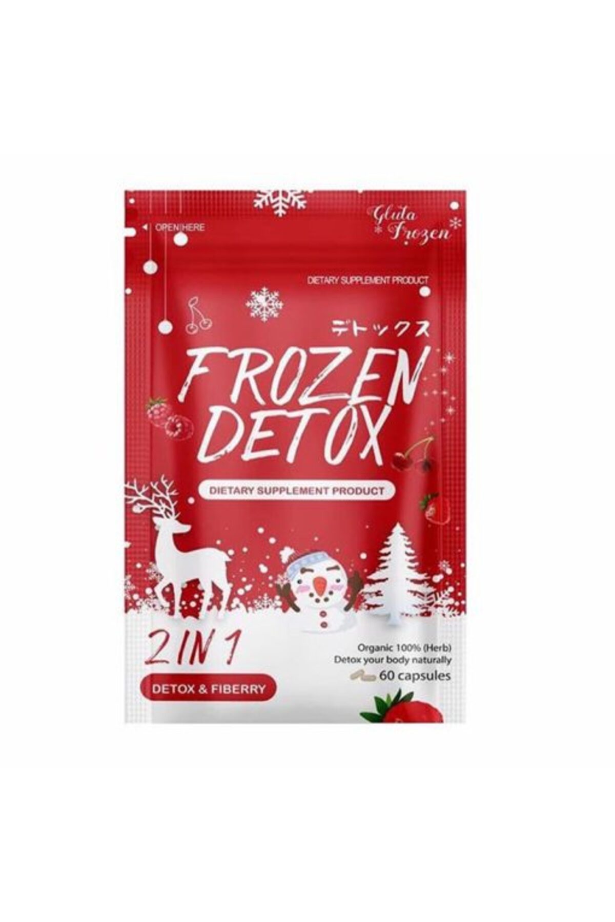 Frozen Detox Dietary Supplement 60 Capsule Made in Thailand- Trendyol