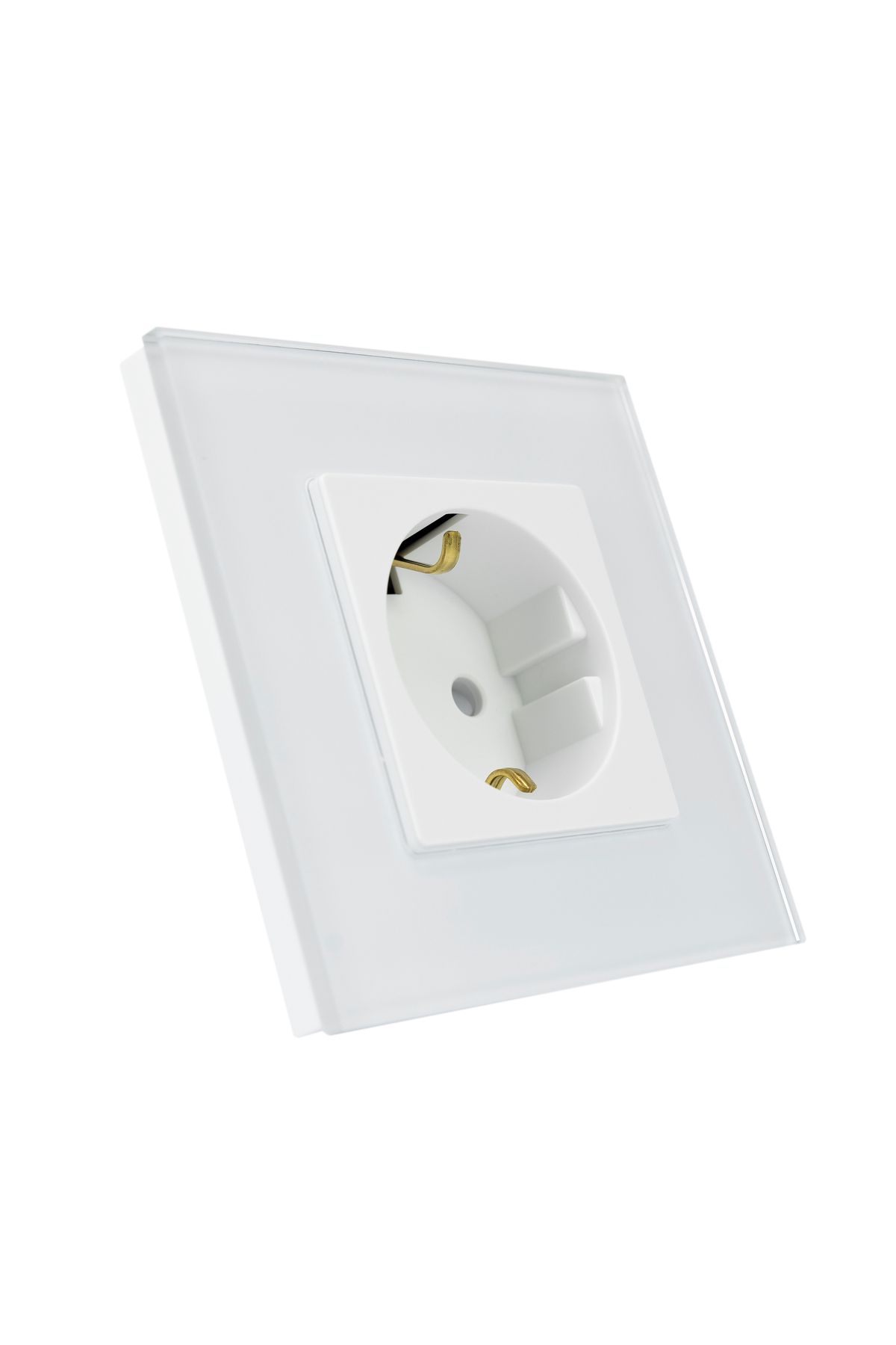 PNI-Single recessed socket WP102 with glass frame 2