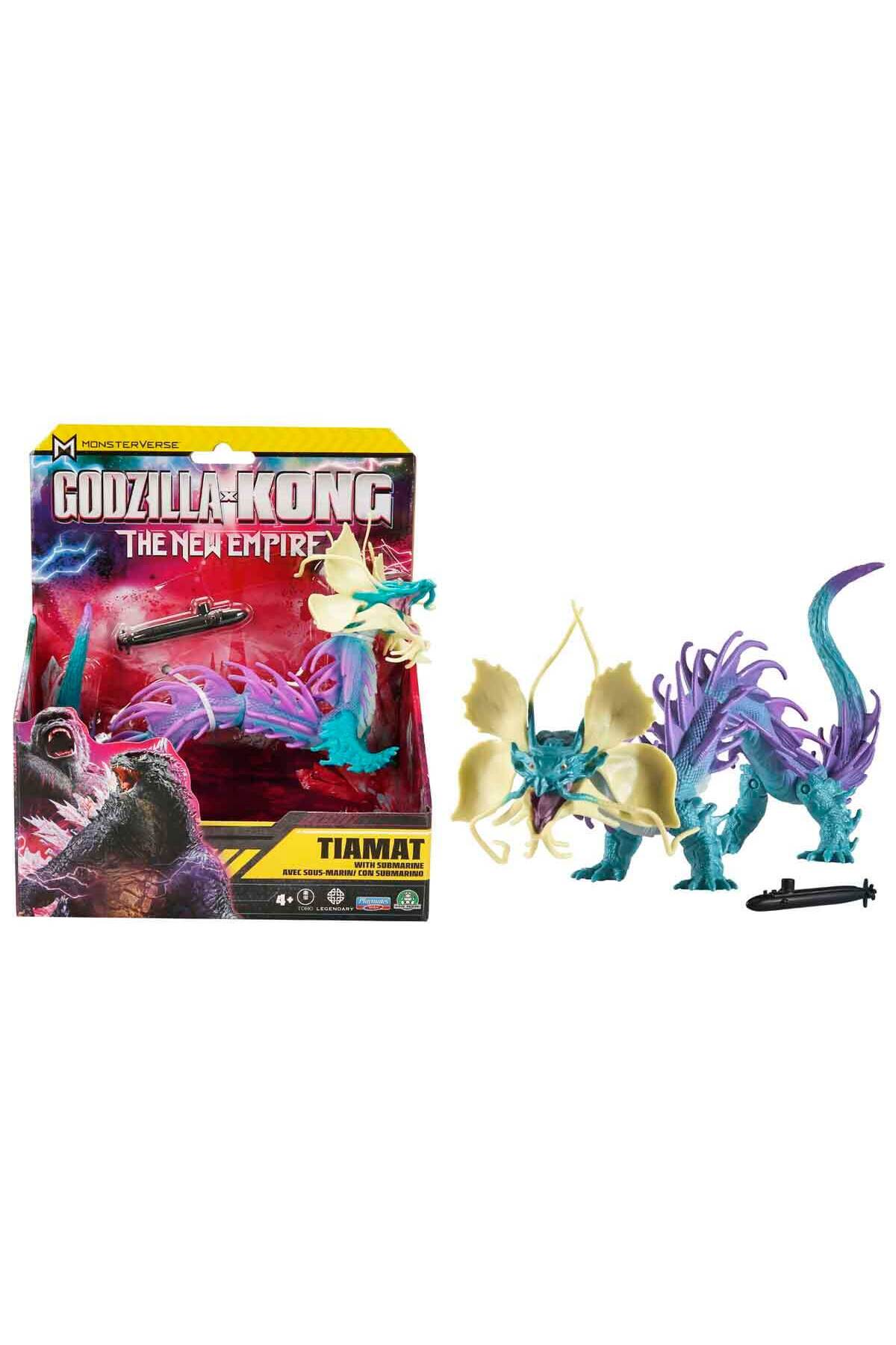 THE MOVIE COLLECTION 3000セット限定 GODZILLA GXK Aksiyon Figürü 15 cm MN303000 - Tiamat With Submarine