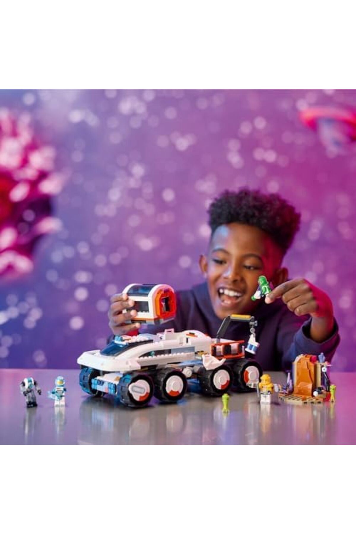 ماشین فرماندهی شهری و بارکش جرثقیل، اسباببازی فضایی برای پسران و دختران ۷ سال به بالا، وسایل نقلیه