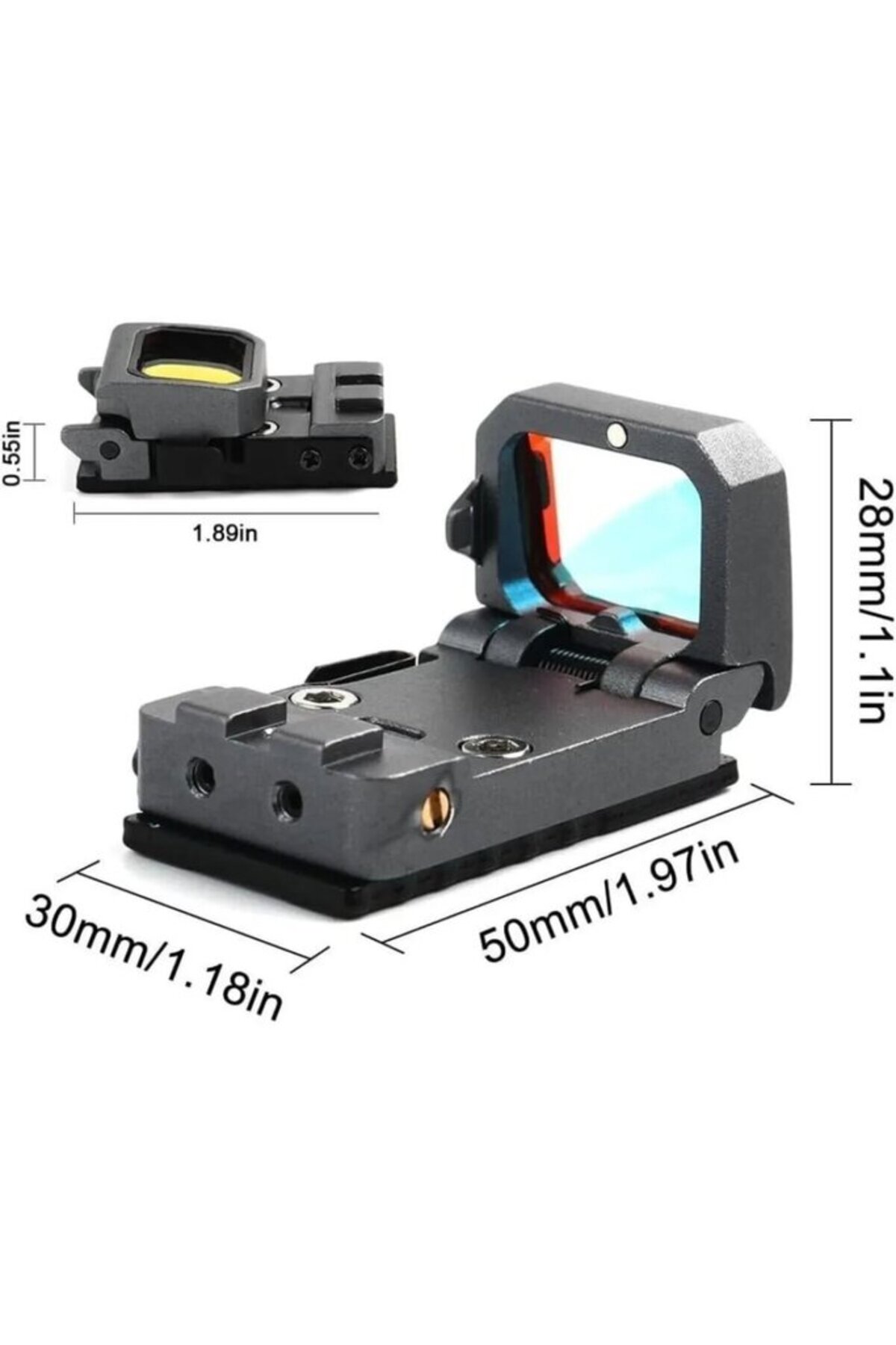 Nikula Vism Flipdot Reflex M2 Red Dot Sight - Katlanabilir Optik
