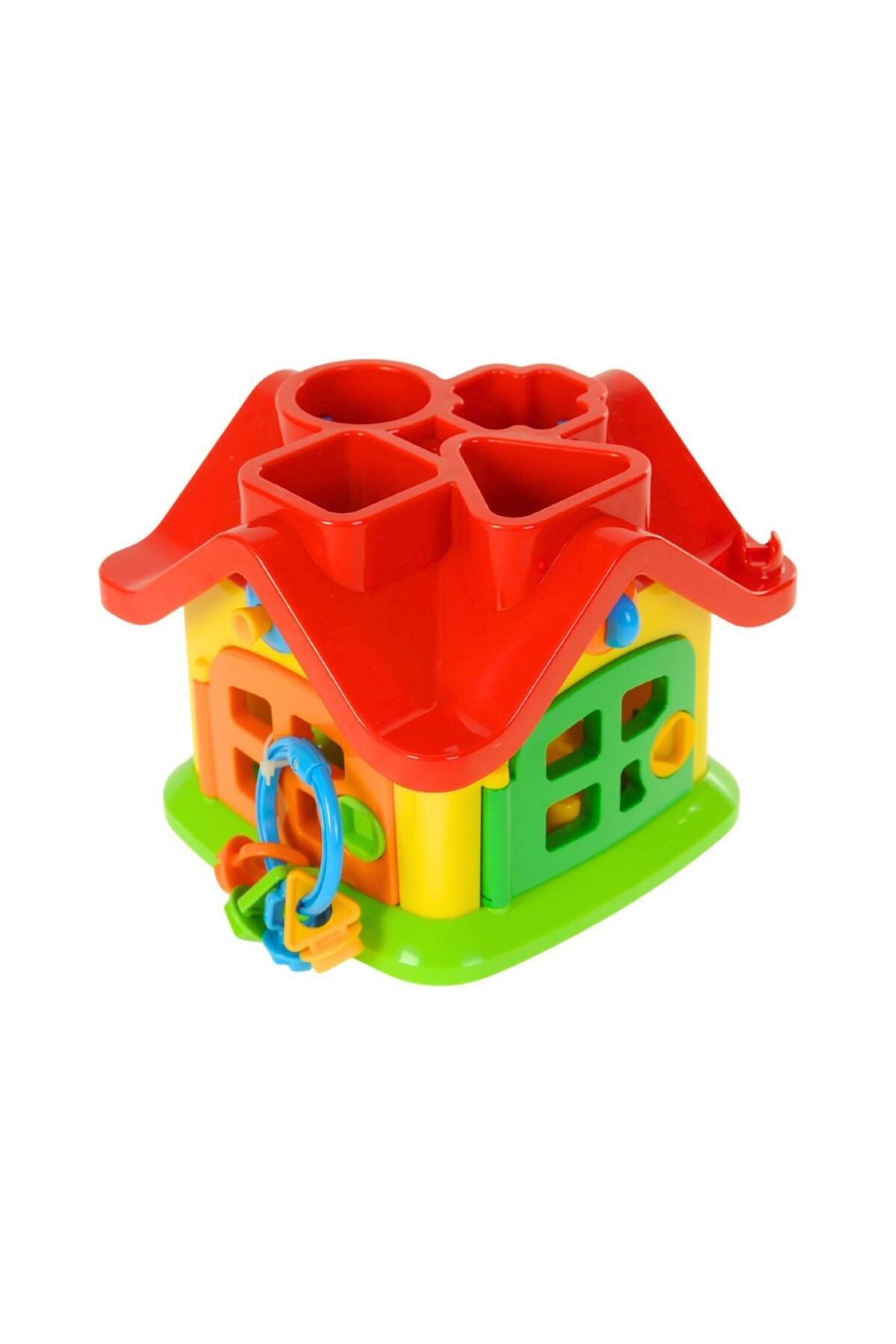 خانه اسباب‌بازی آموزشی پولسی با شکل‌های رنگارنگ و کلیدها