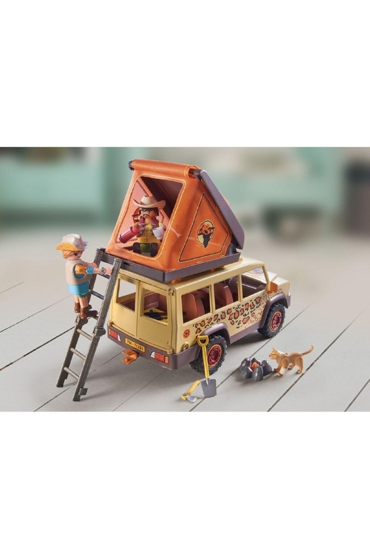بازیموبیل ویلتوپیا: مجموعه اسباببازی ماشین سافاری زمینی شیرها ۷۱۲۹۳ (۹۸ قطعه)
