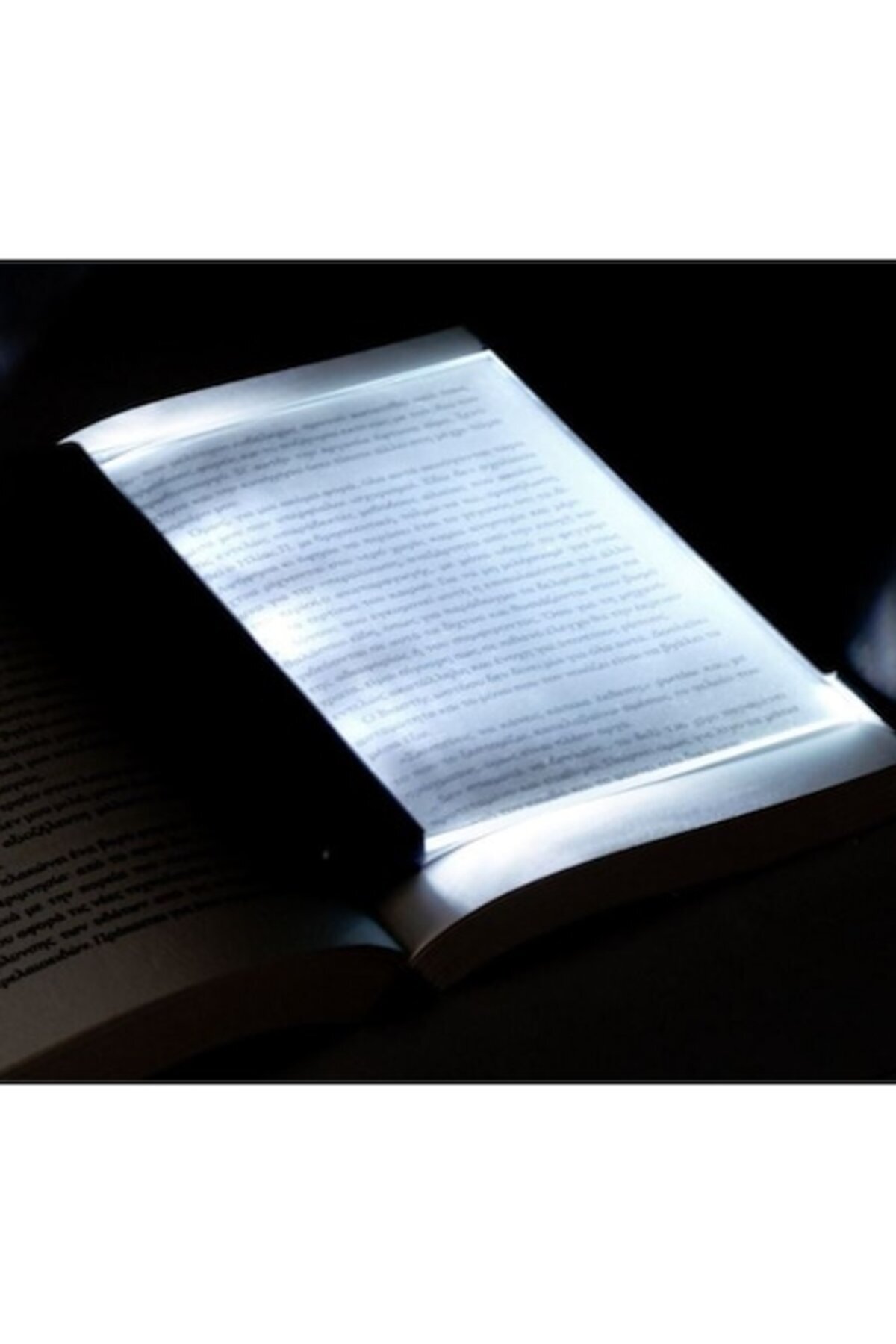 OEM-Reading Lamp with Frame and Transparent Panel 14.5×17 cm, Portable, On/Off, AAA Batteries - For Boo 1
