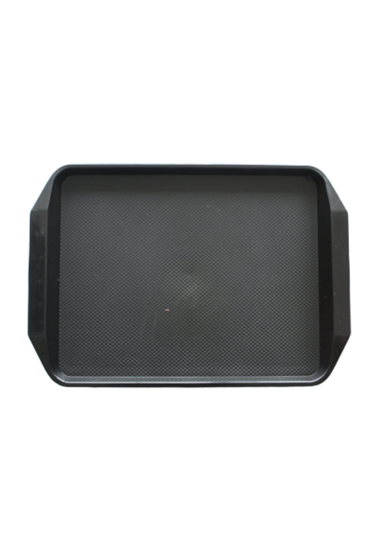 Raki-Rectangular serving tray 42x30cm with non-slip coating, black 1