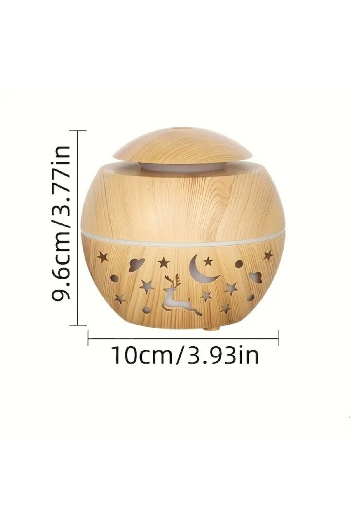Promagg-Aromatherapy Diffuser Promagg® with Ultrasonic Humidifier, LED, 200 ml, White 3