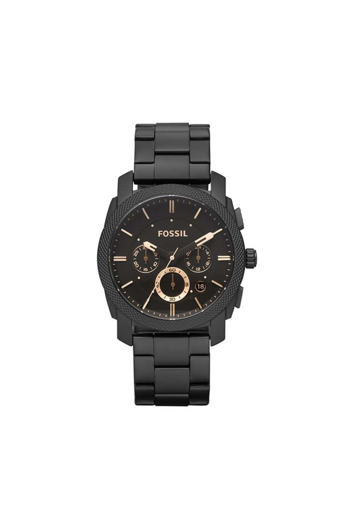 ساعت آنالوگ مردانه فولاد ضدزنگ FS4682 - ۴۲ میلی‌متر - مشکی