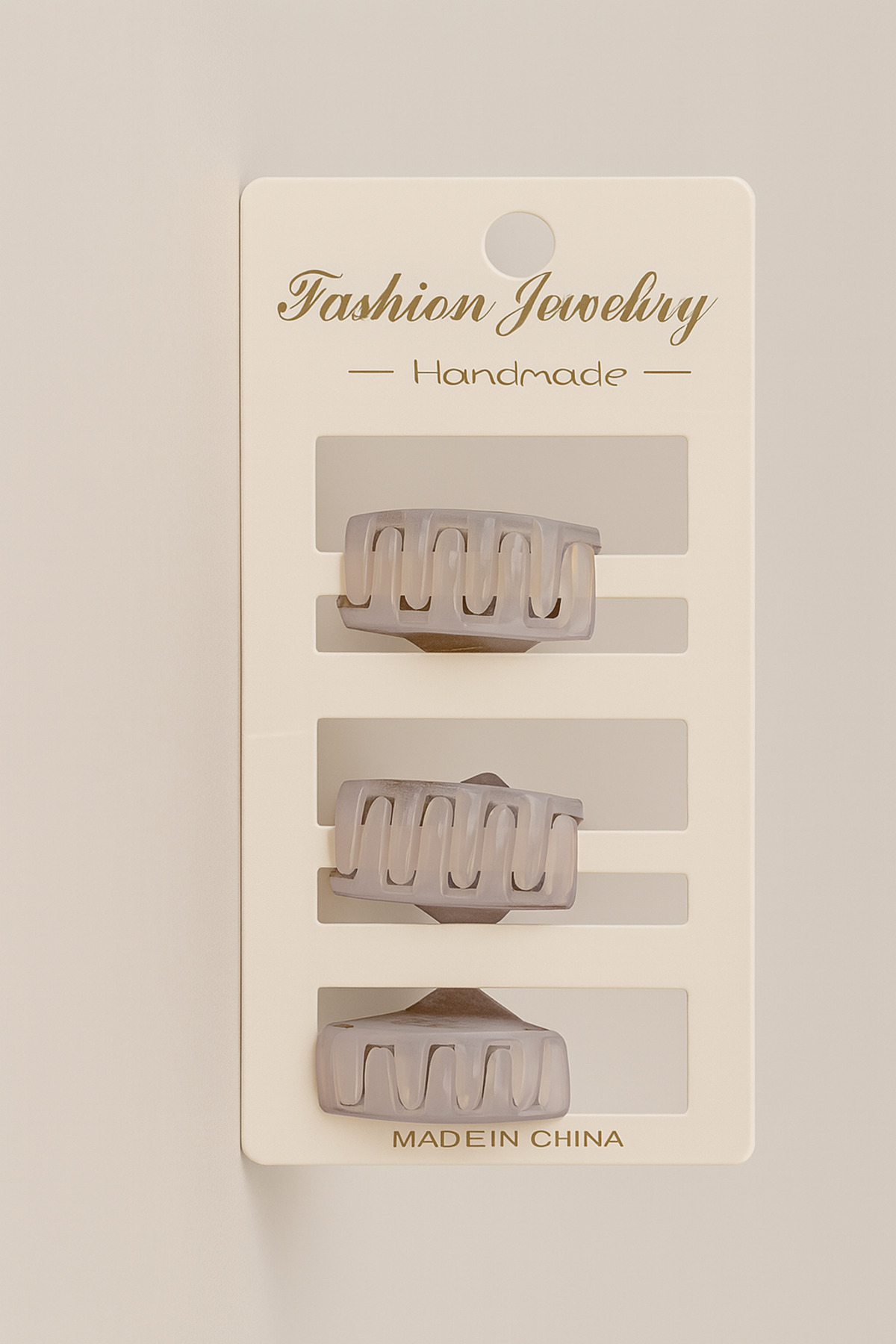 Srctech-Set of 3 Patterned Small Side Buckles 2