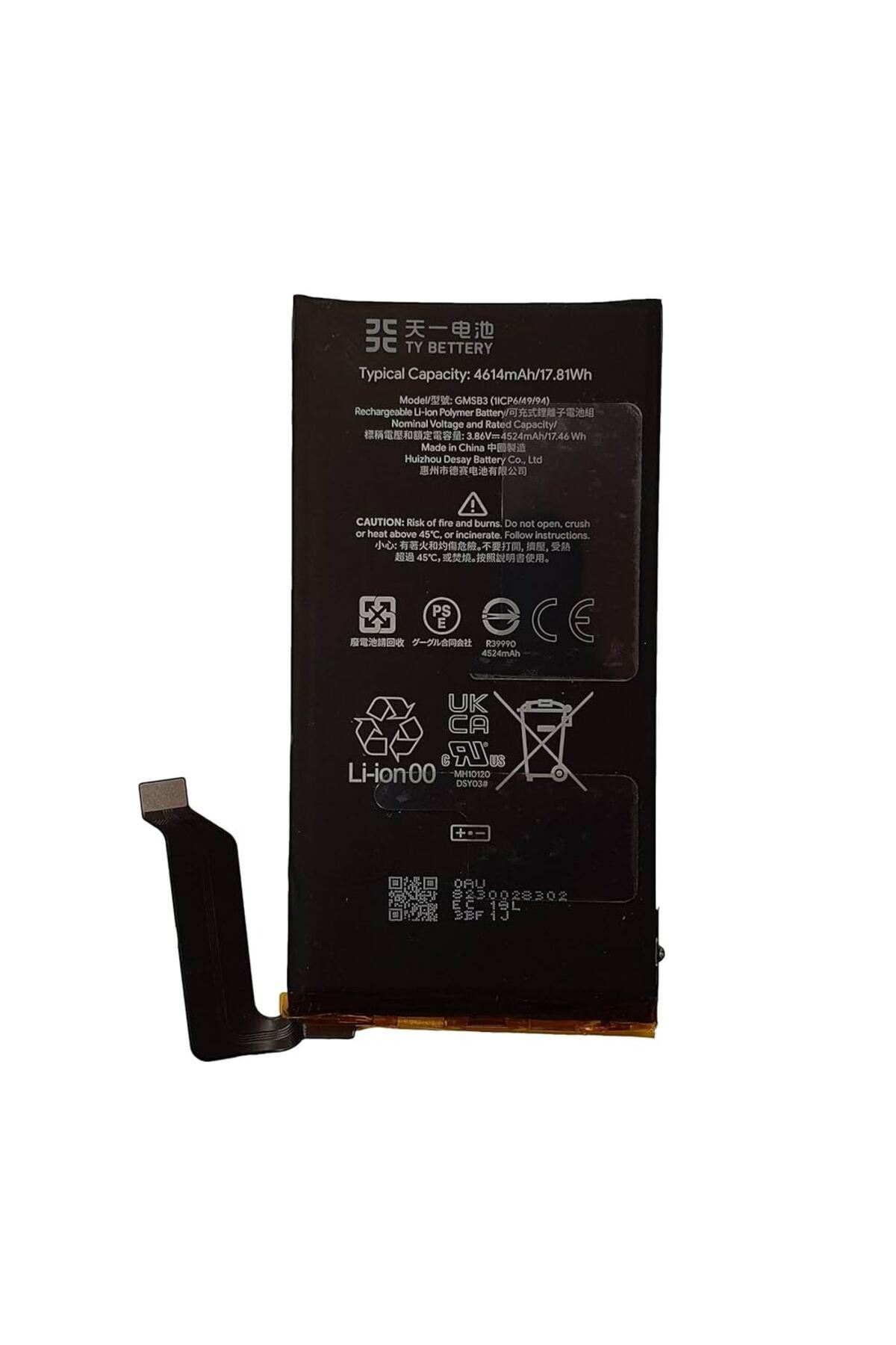 instatech Google Pixel 6 Uyumlu Batarya Pil GMSB3