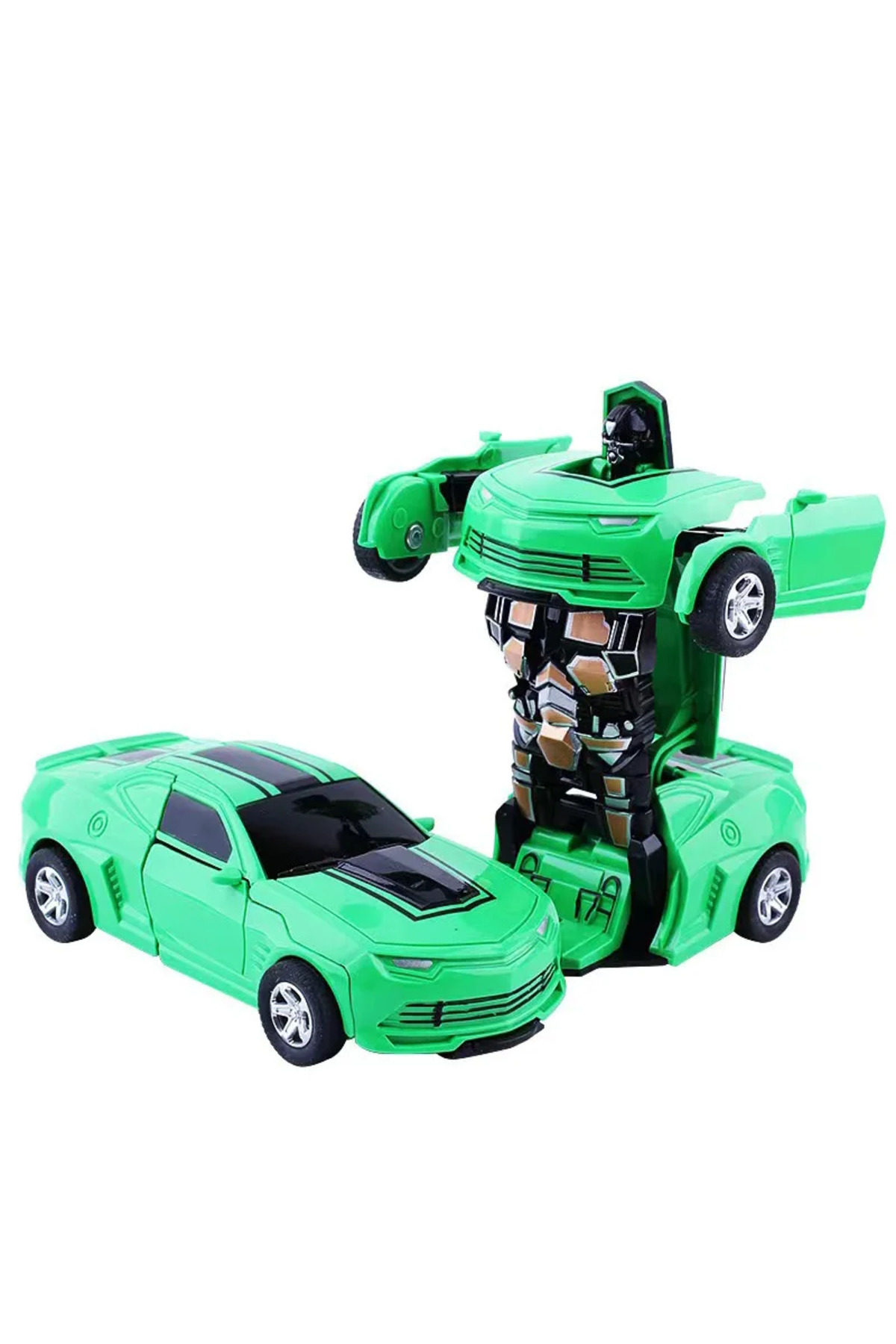 Choice9-Transformer car K Shape-shifting toy car inertial impact one-button shape-shifting boy puzzle collis 1
