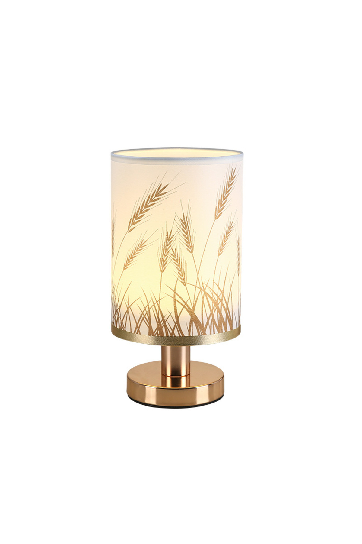 fun zone-Bedside Table Lamp, USB Desk Lamp with Touch Switch 1