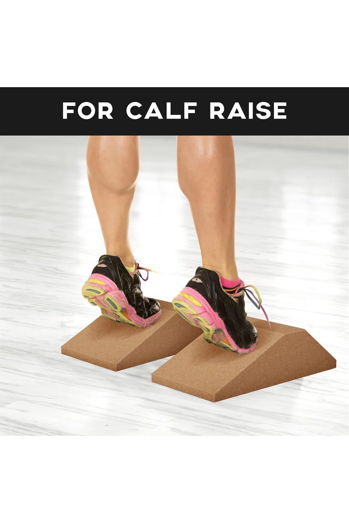 erorex-Squat Wedge Squat Wedge Block 2PCS Non Slip Professional Squat Ramp Squat Platform Heel Elevated 6