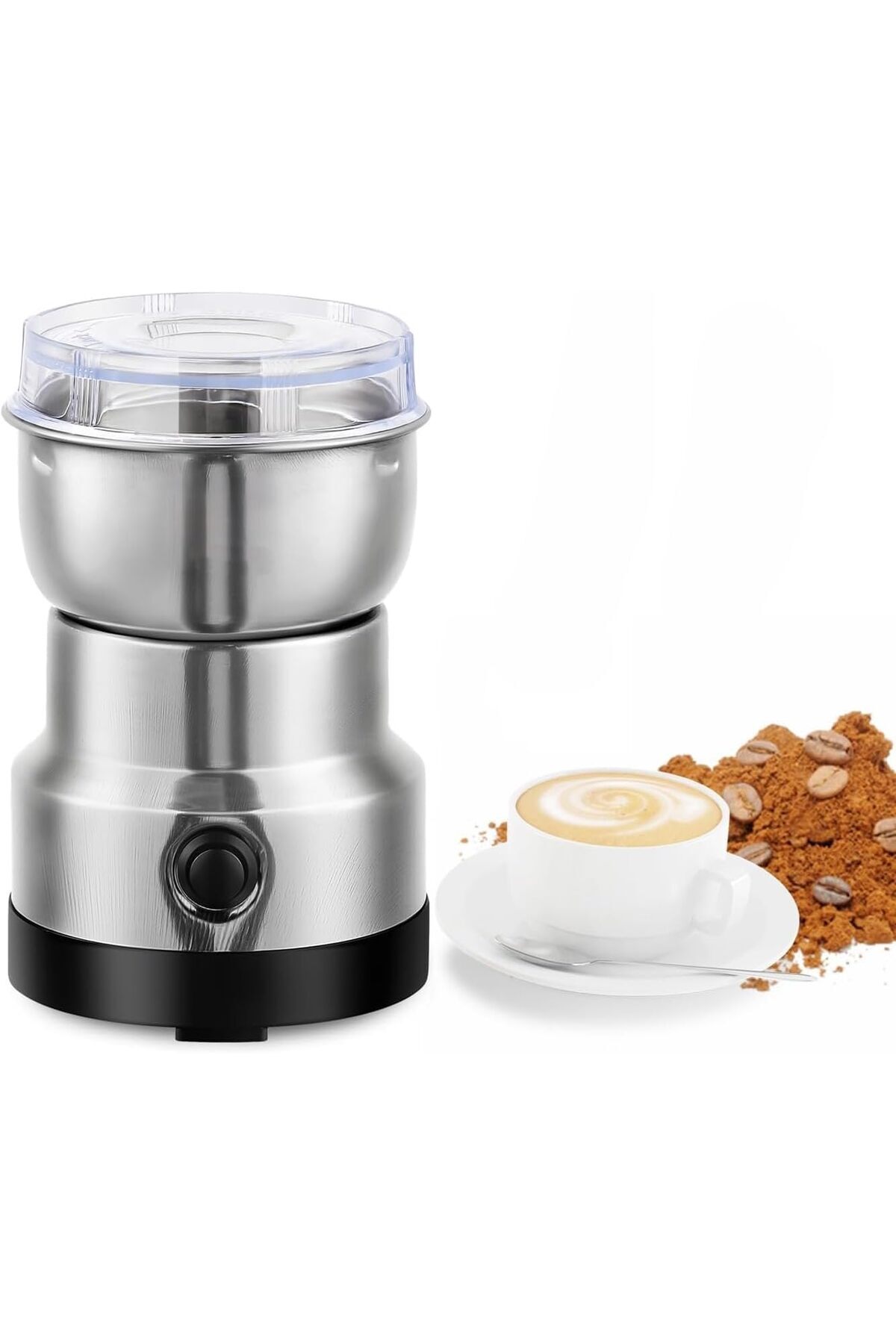 STOREMAX buyflair 200 Watt Çelik Bıçaklı Kahve ve Öğütme Makinesi – Kompakt Öğütücü, Bebek Maması Hazırlığına