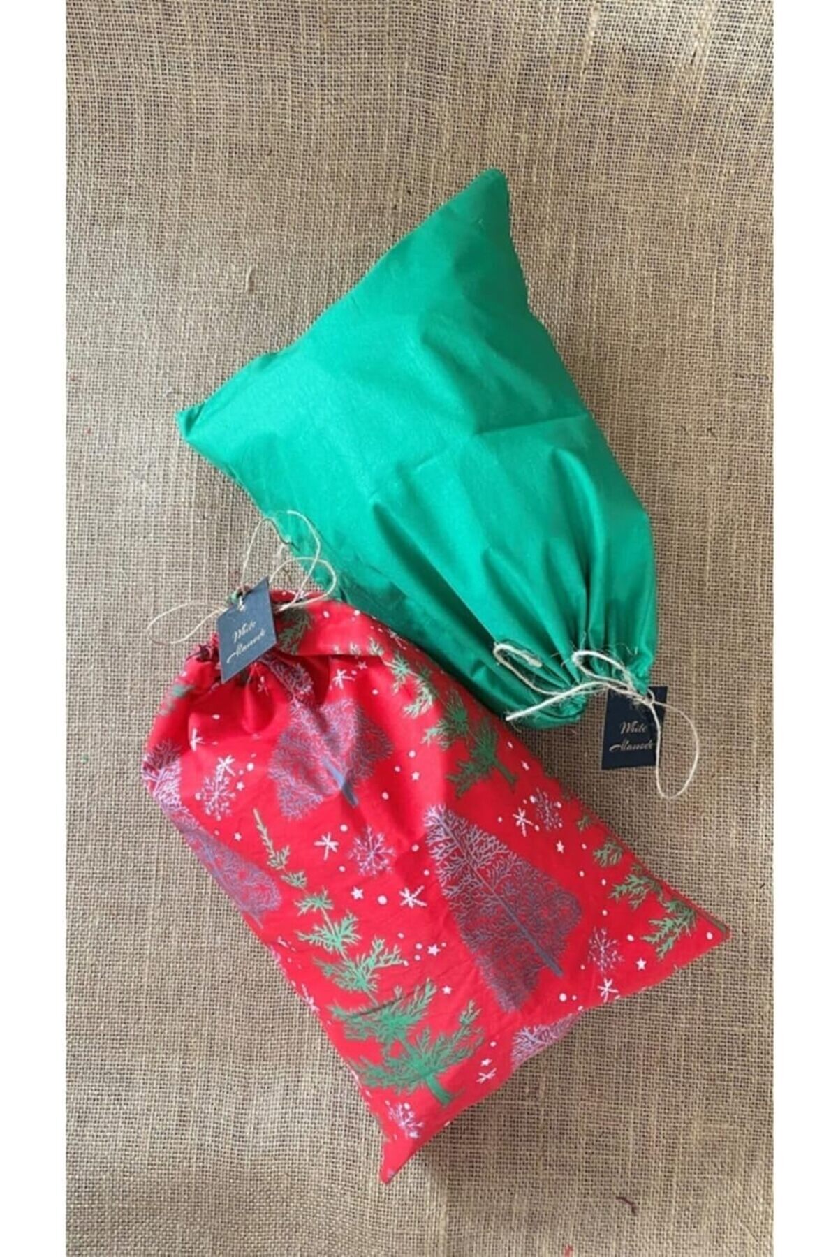 Yıldızan Alamode Yılbaşı Özel Ve Yeşil Hediye Kesesi 1166718