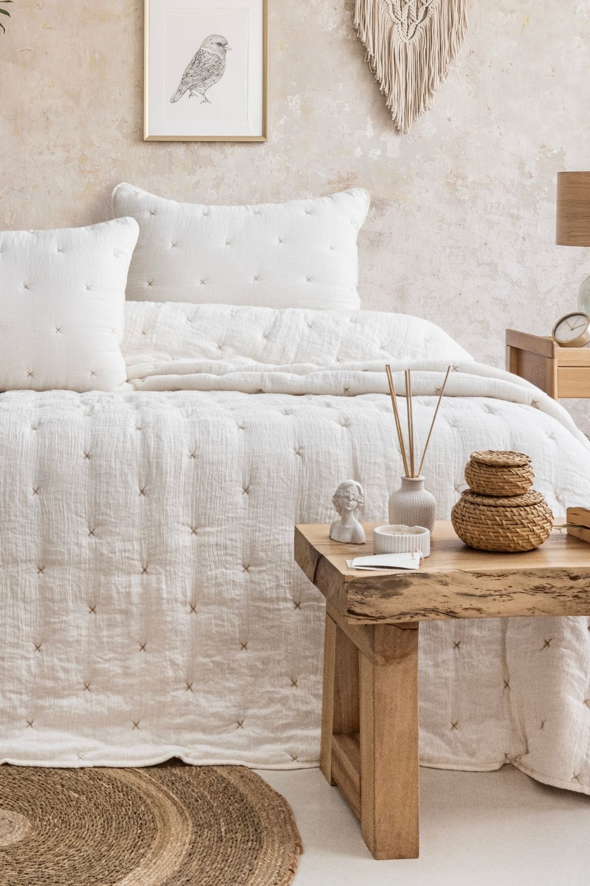 ZEBRACASA-Rita Double Bedspread Set 2