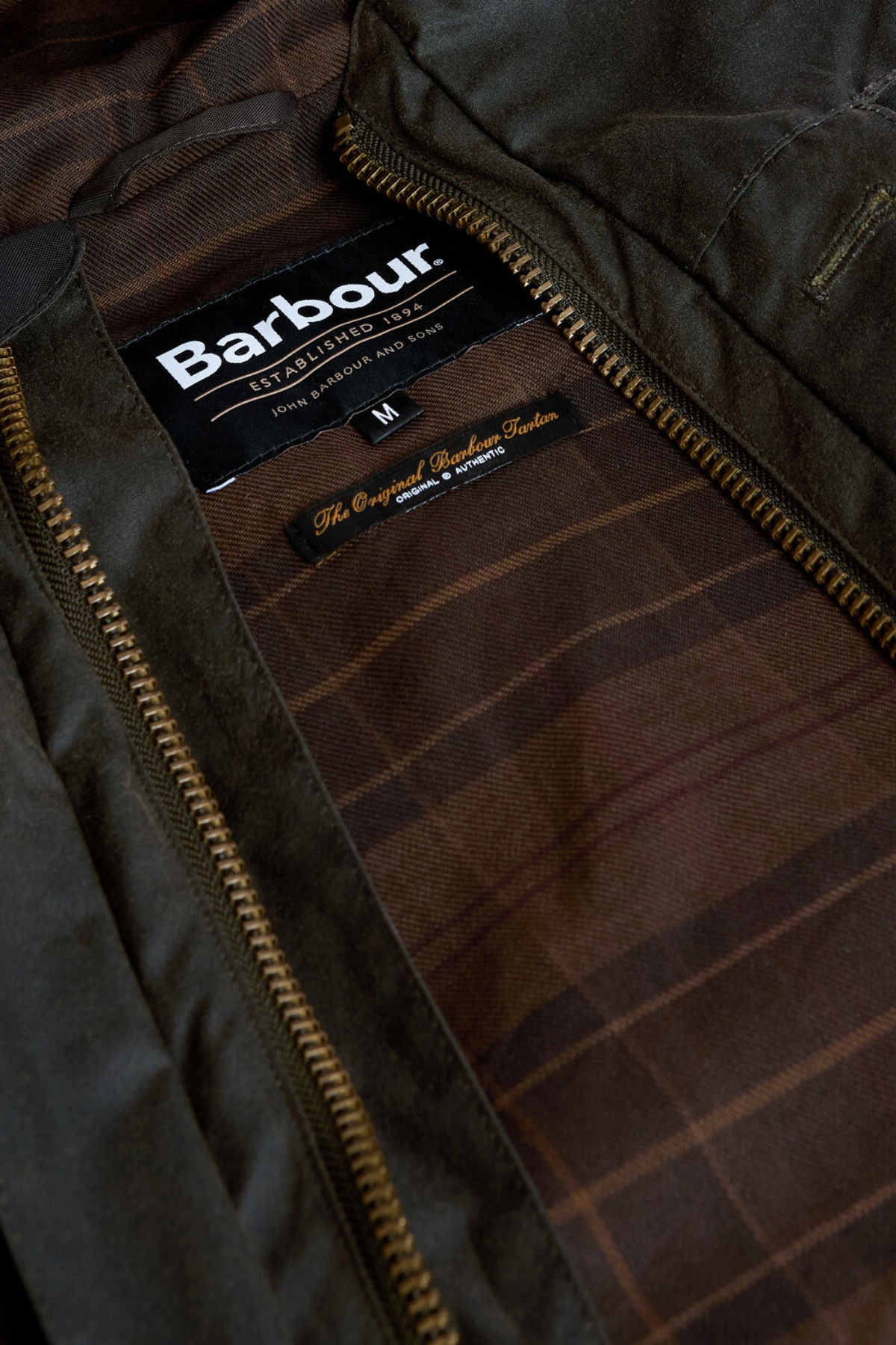 کاپشن مردانه راسته آستین بلند | باربور Barbour MWX2484-823 - تصویر 8