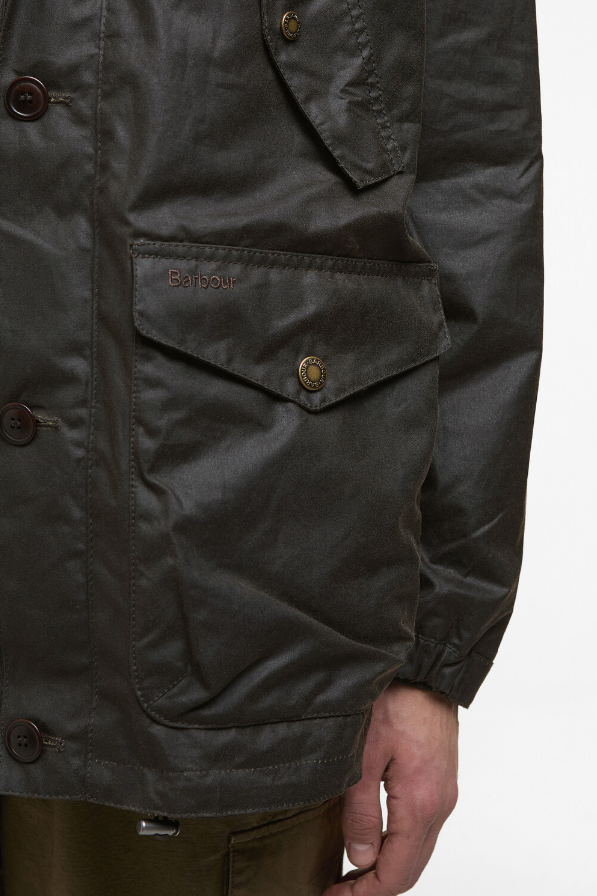 کاپشن مردانه راسته آستین بلند | باربور Barbour MWX2484-823 - تصویر 7