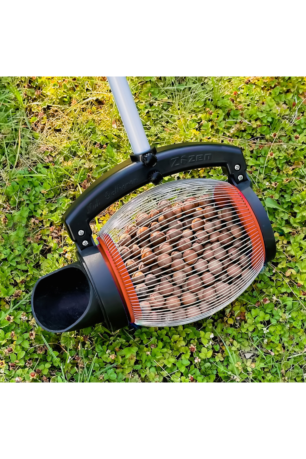 VSM-Adjustable fruit picker with telescopic handle for picking fruit, nuts, plums, hazelnuts, etc. 5