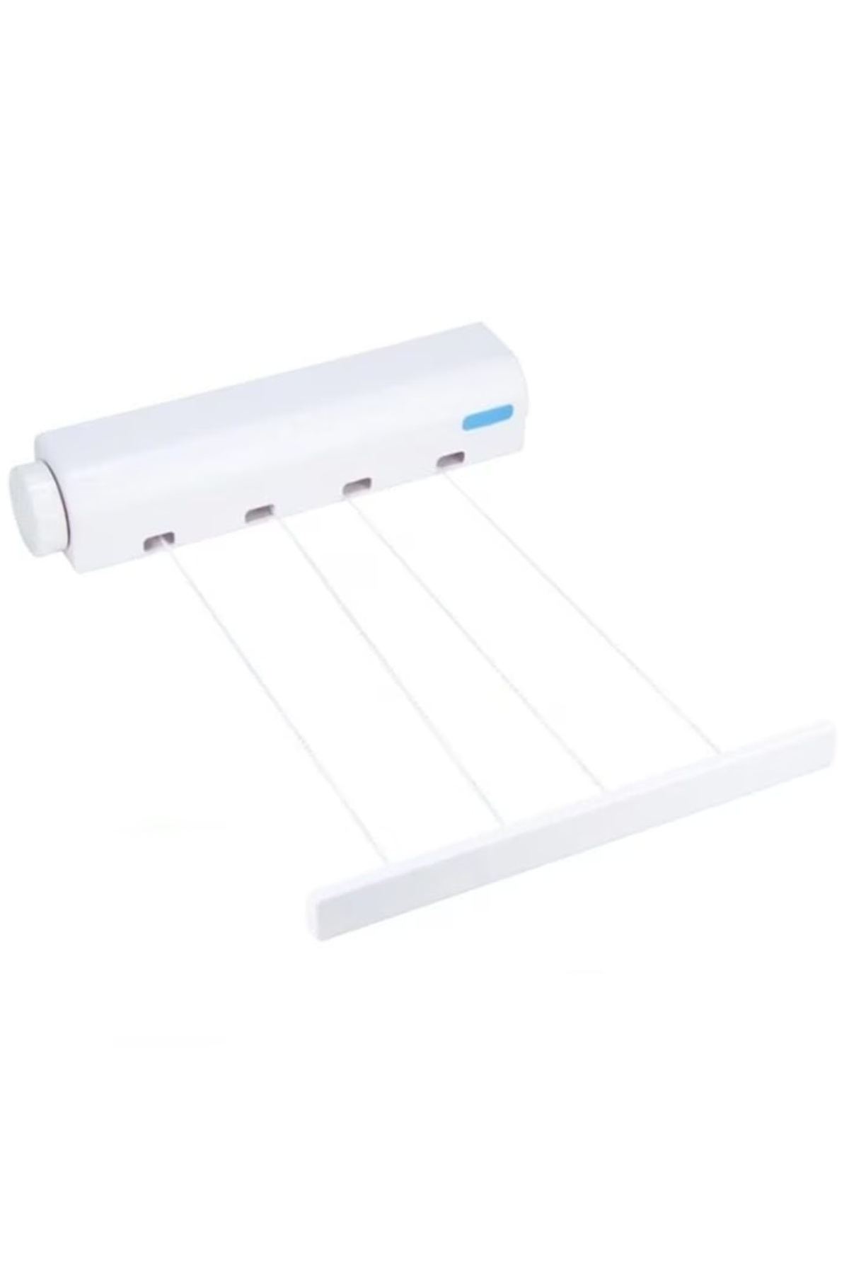 FOXMAG24-Retractable clothes dryer, with 4 wires and hooks, maximum length 3.2 meters 1