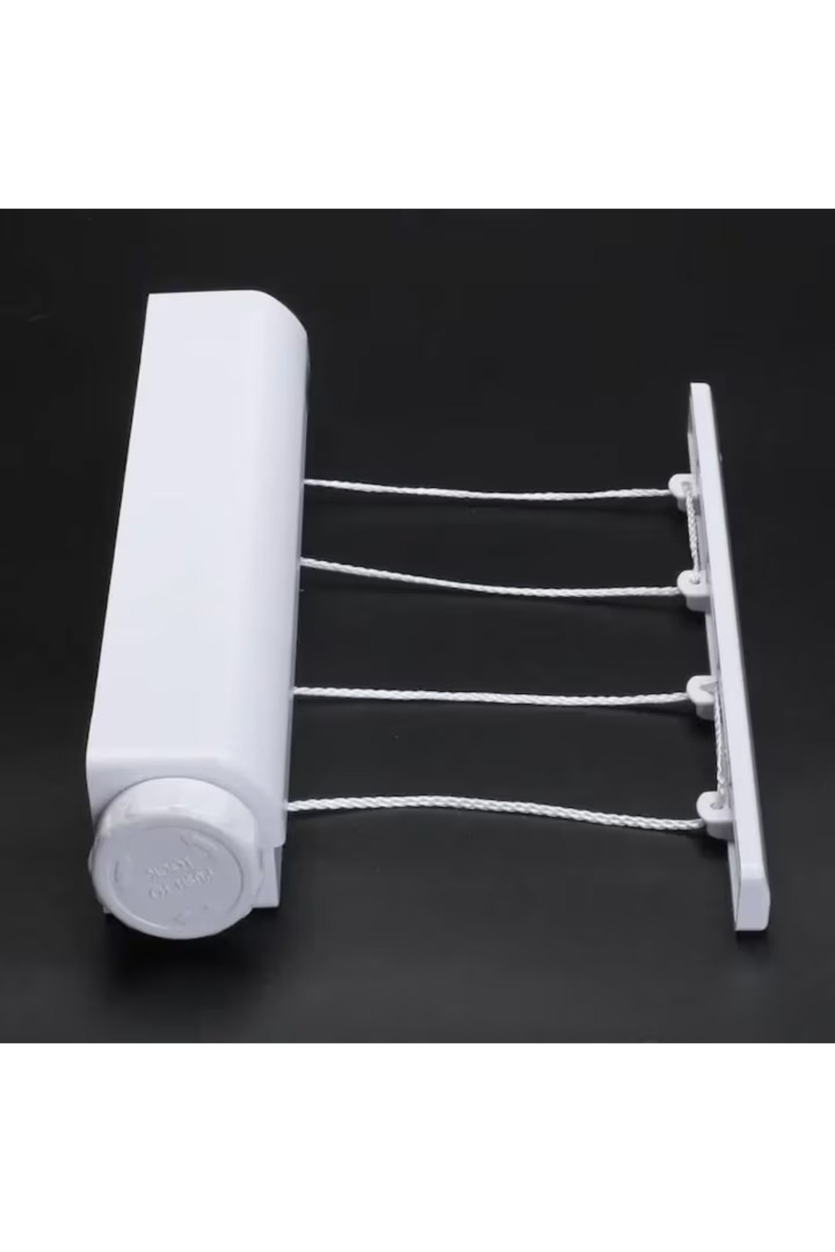 FOXMAG24-Retractable clothes dryer, with 4 wires and hooks, maximum length 3.2 meters 3