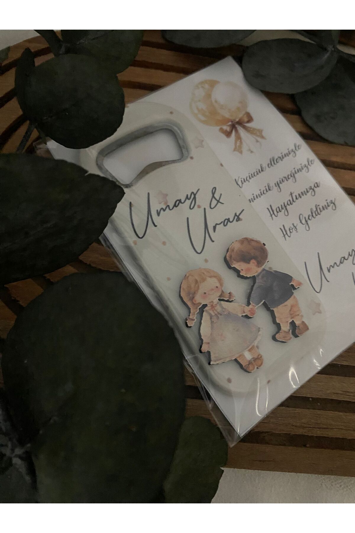 Gizem Graphic İkiz Bebek Temalı Açacak Magnet 20'li Paket fotoğrafı 6 (önizleme)