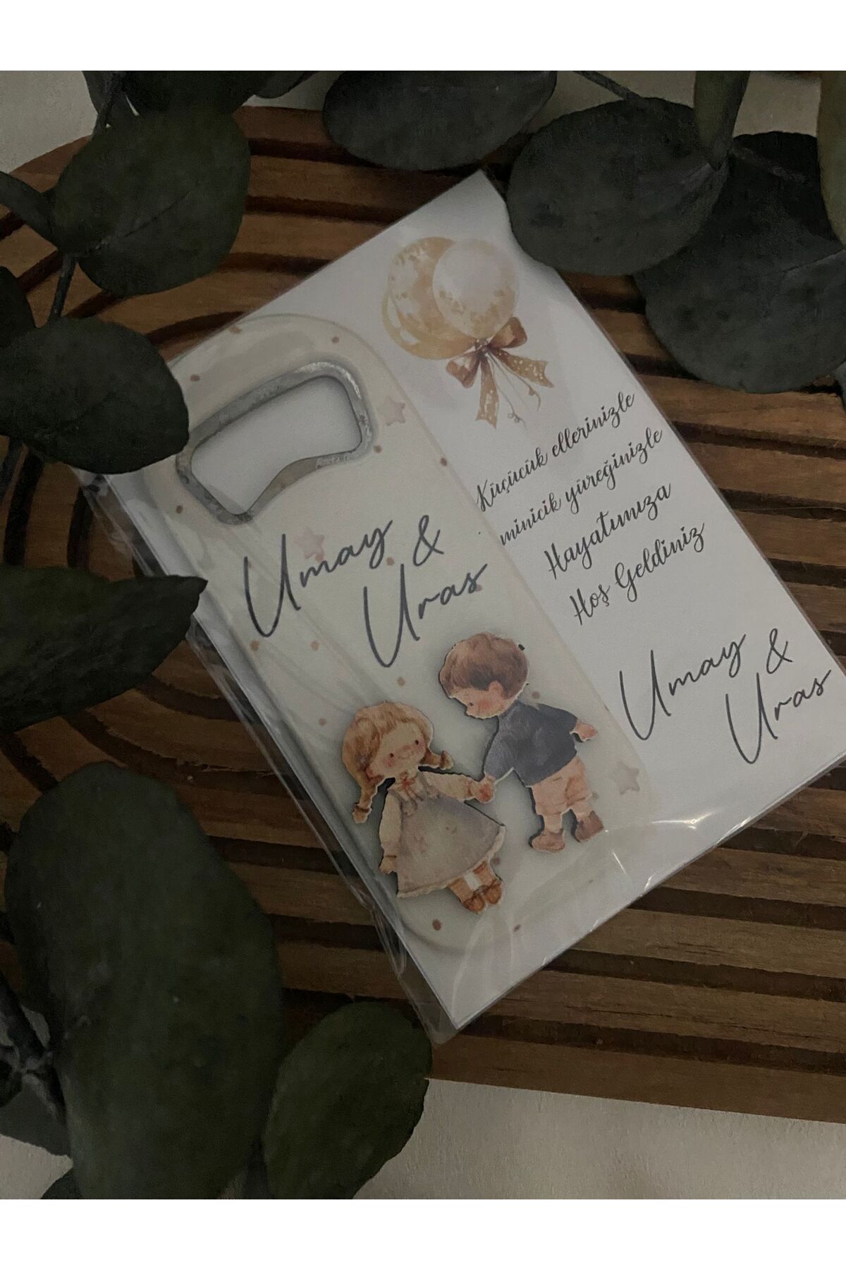 Gizem Graphic İkiz Bebek Temalı Açacak Magnet 20'li Paket fotoğrafı 7 (önizleme)