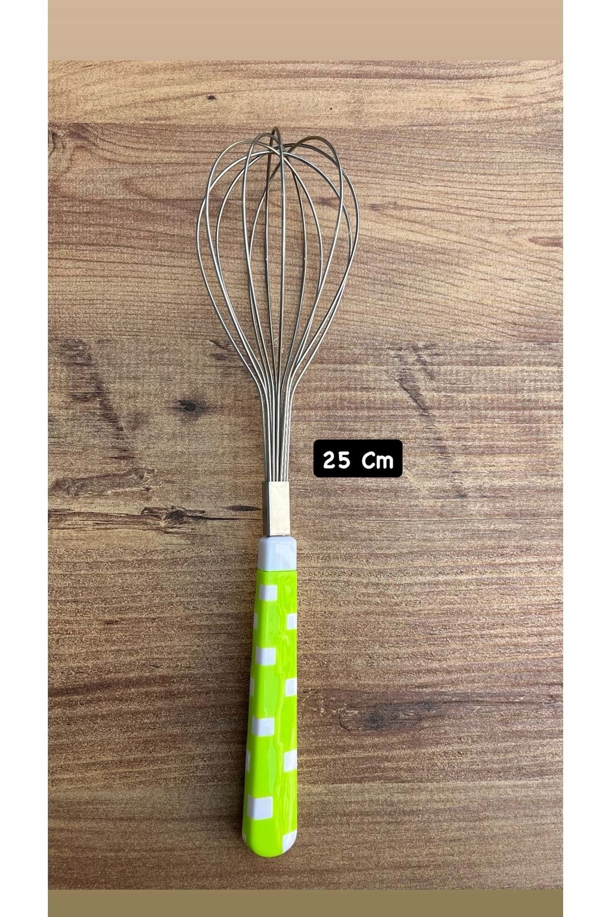 Doğuş Mutfak Paslanmaz Çelik Metal Çırpma Teli – Yumurta, Kek ve Hamur Karıştırma Mutfak Aleti 25 Cm