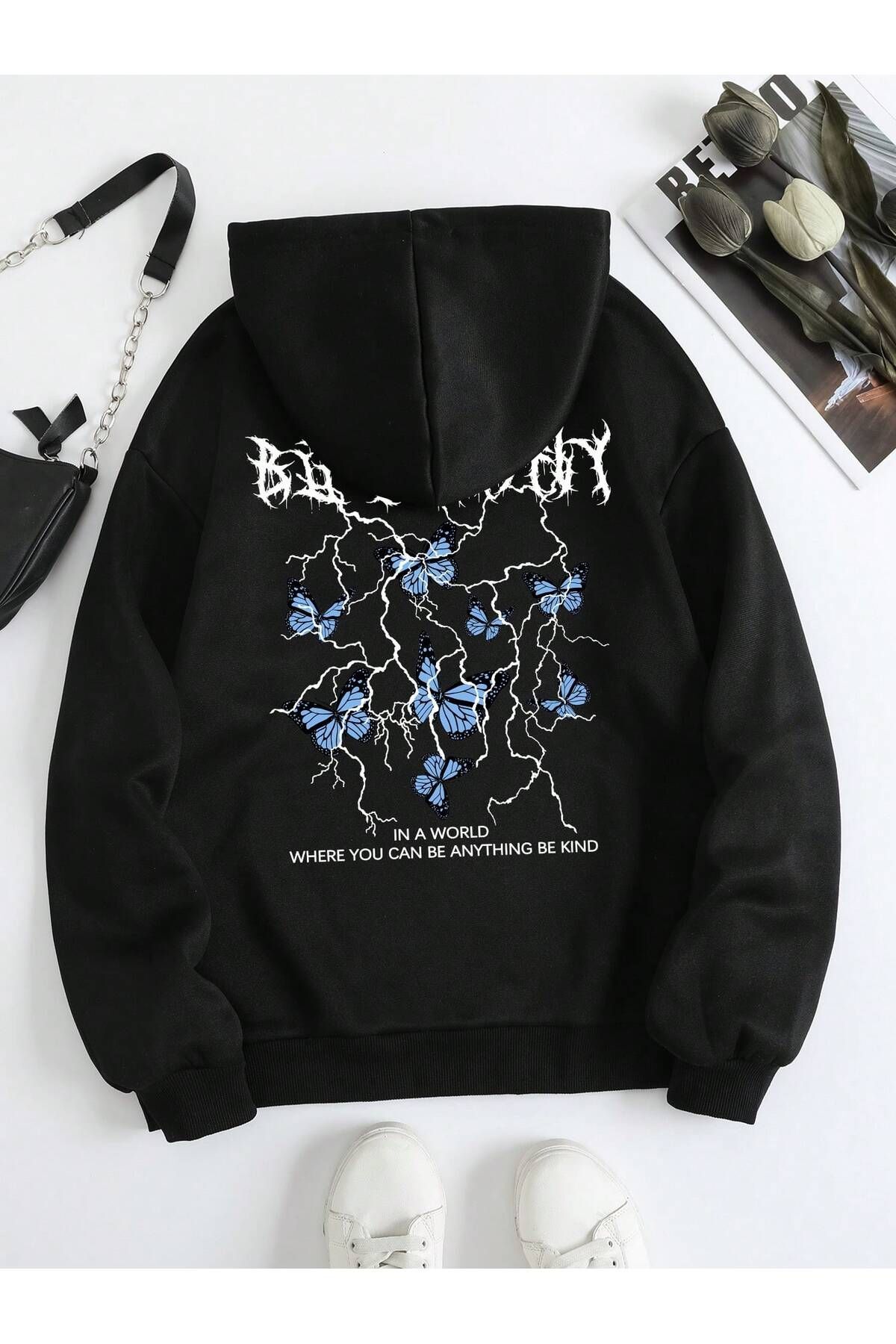 هودي فراشة البرق