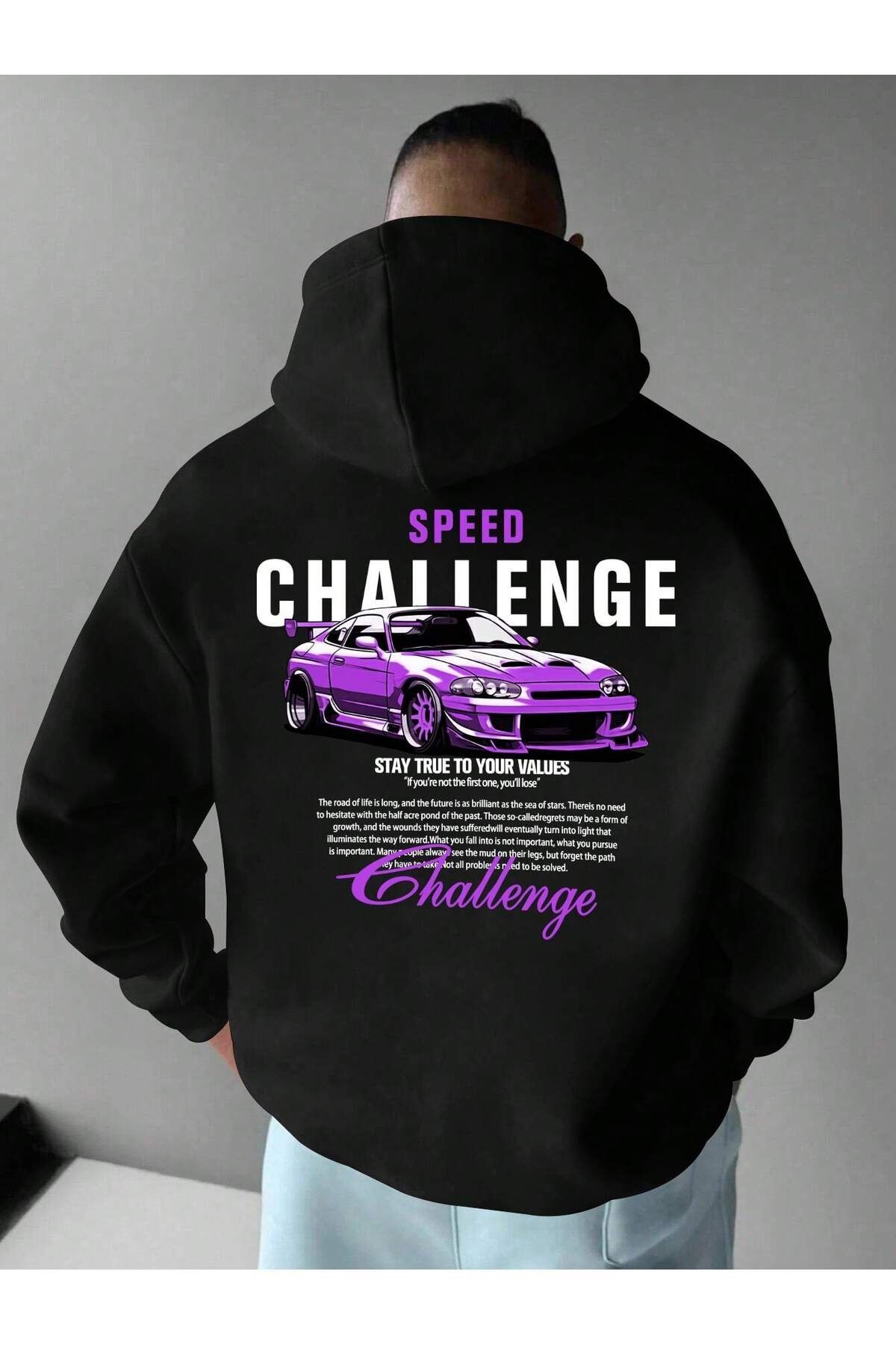 هودي تحدي السرعة بطباعة رقمية