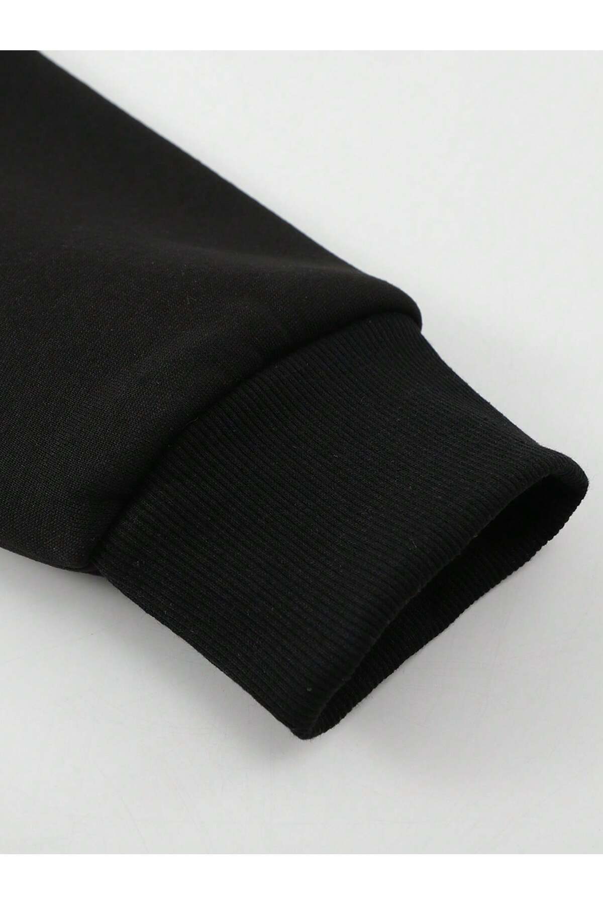 EYAX MODA BÜYÜK BEDEN BASKILI SWEATSHİRT görsel 3