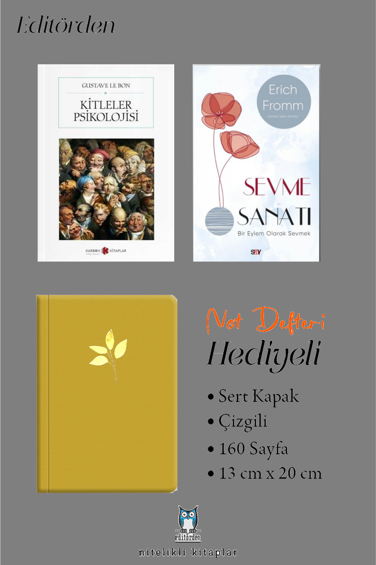 Say Yayınları Kitleler Psikolojisi - Sevme Sanatı / Gustave Le Bon