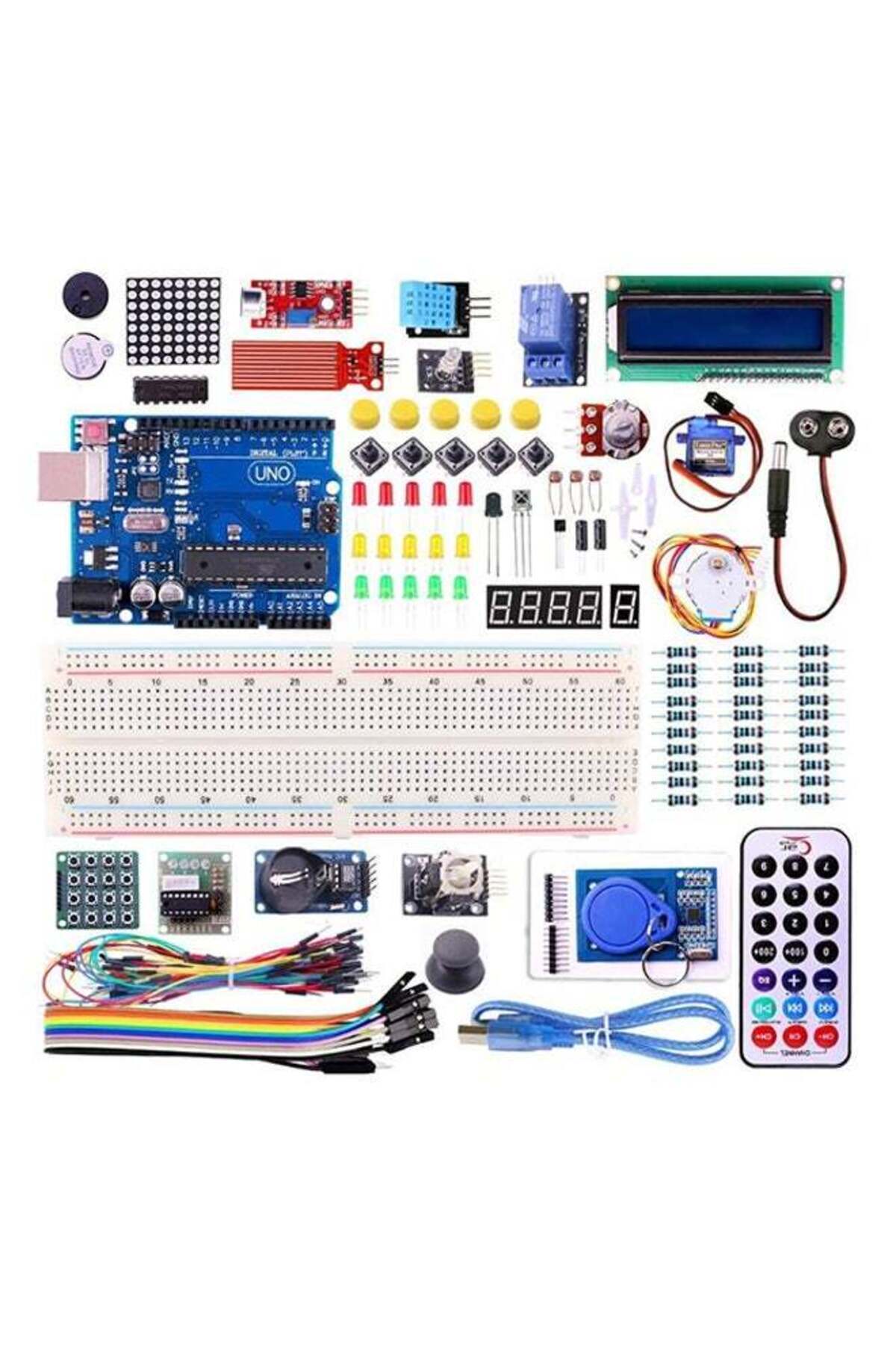 fun zone-Arduino Project Beginner Starter Kit For Arduino Multicolour 1