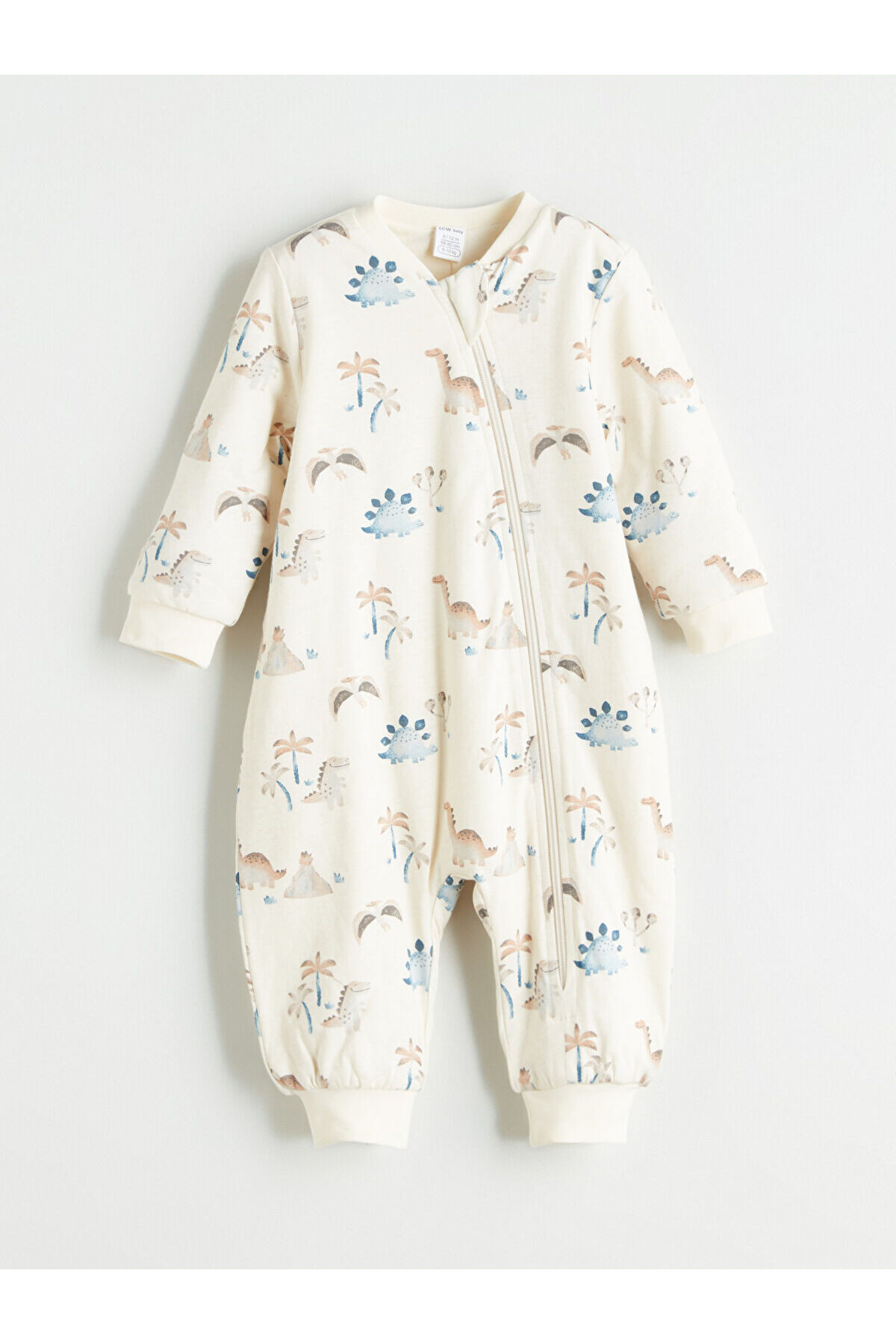 LC Waikiki LCW baby 1 Tog Bisiklet Yaka Uzun Kollu Erkek Bebek Tulum fotoğrafı 3 (önizleme)