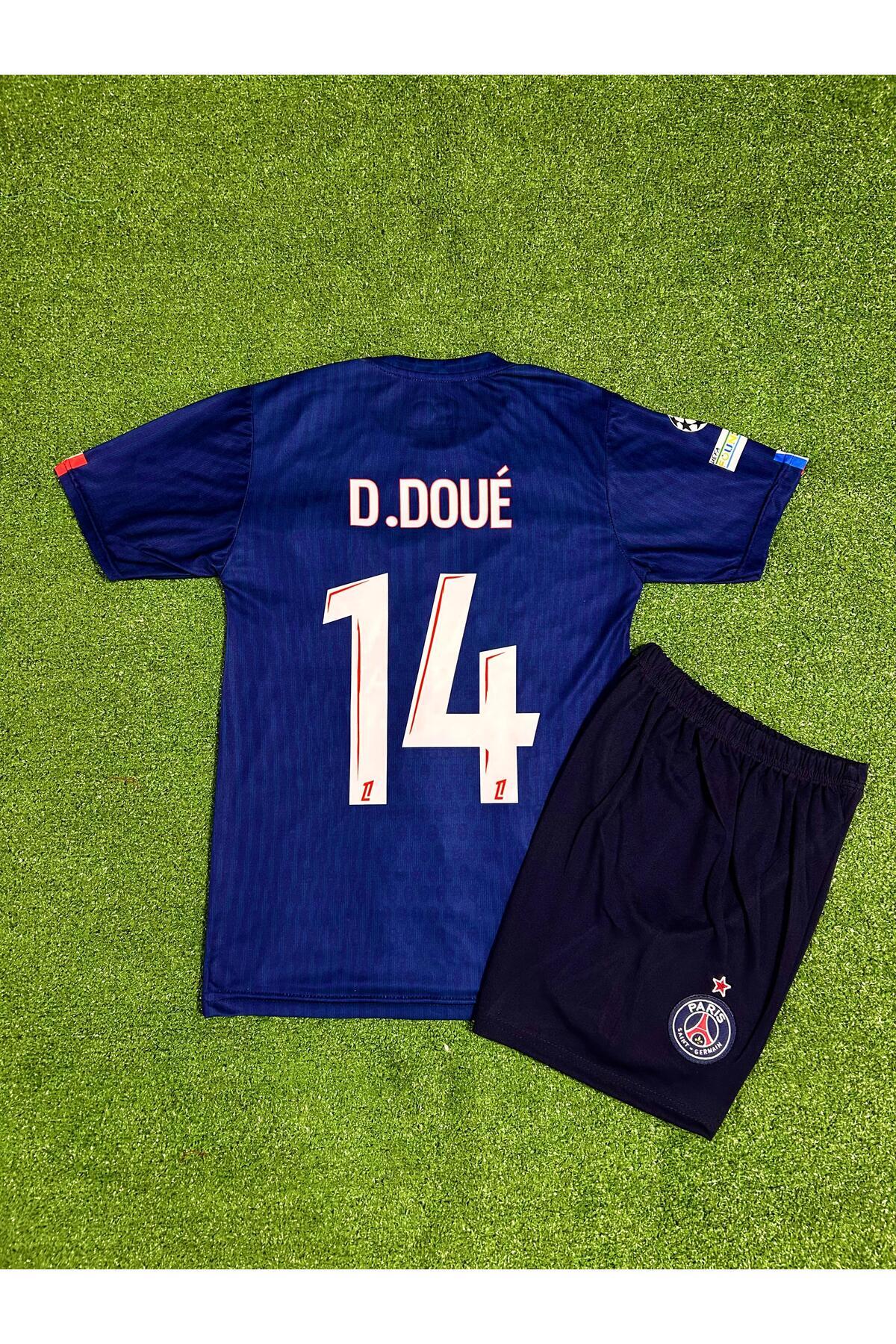 BYSPORTAKUS Psg 2025/26 Yeni Sezon Desire Doué İç saha Çocuk Forması