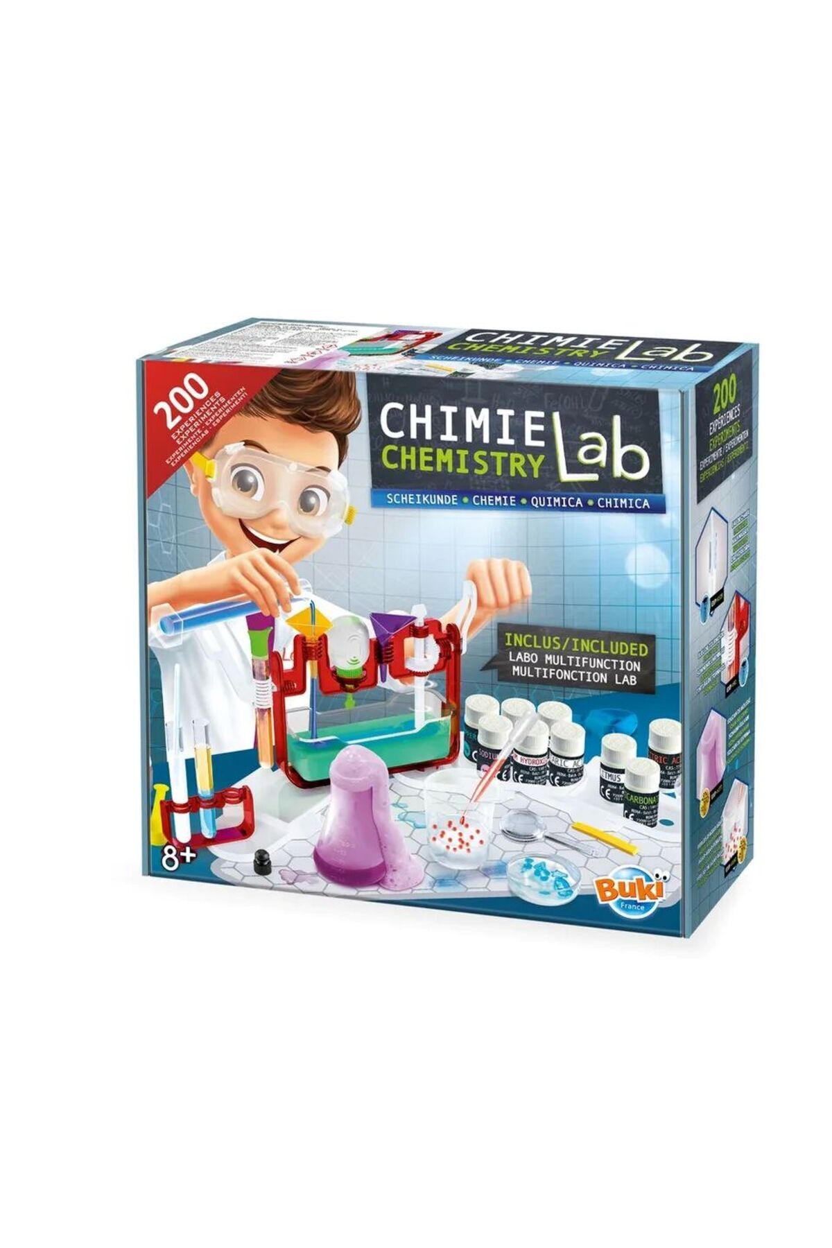 آزمایشگاه شیمی ۲۰۰ آزمایش