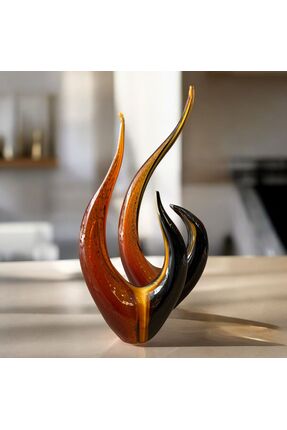 zepce design 2'li Dekoratif S Obje Amber