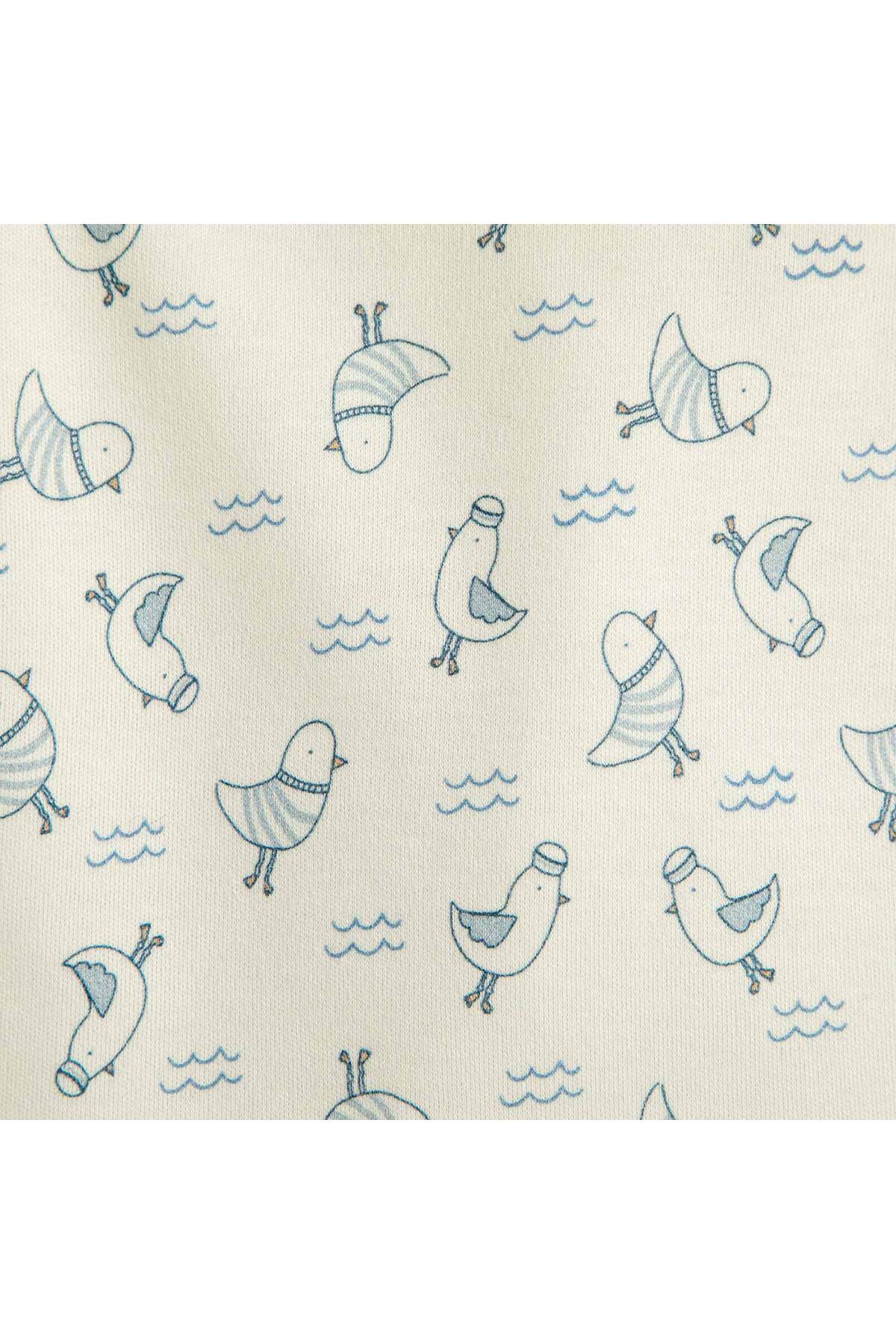 Chakra Sea Sıde 3'Lü Kutu Body Set Ekru/Mavi fotoğrafı 7 (önizleme)