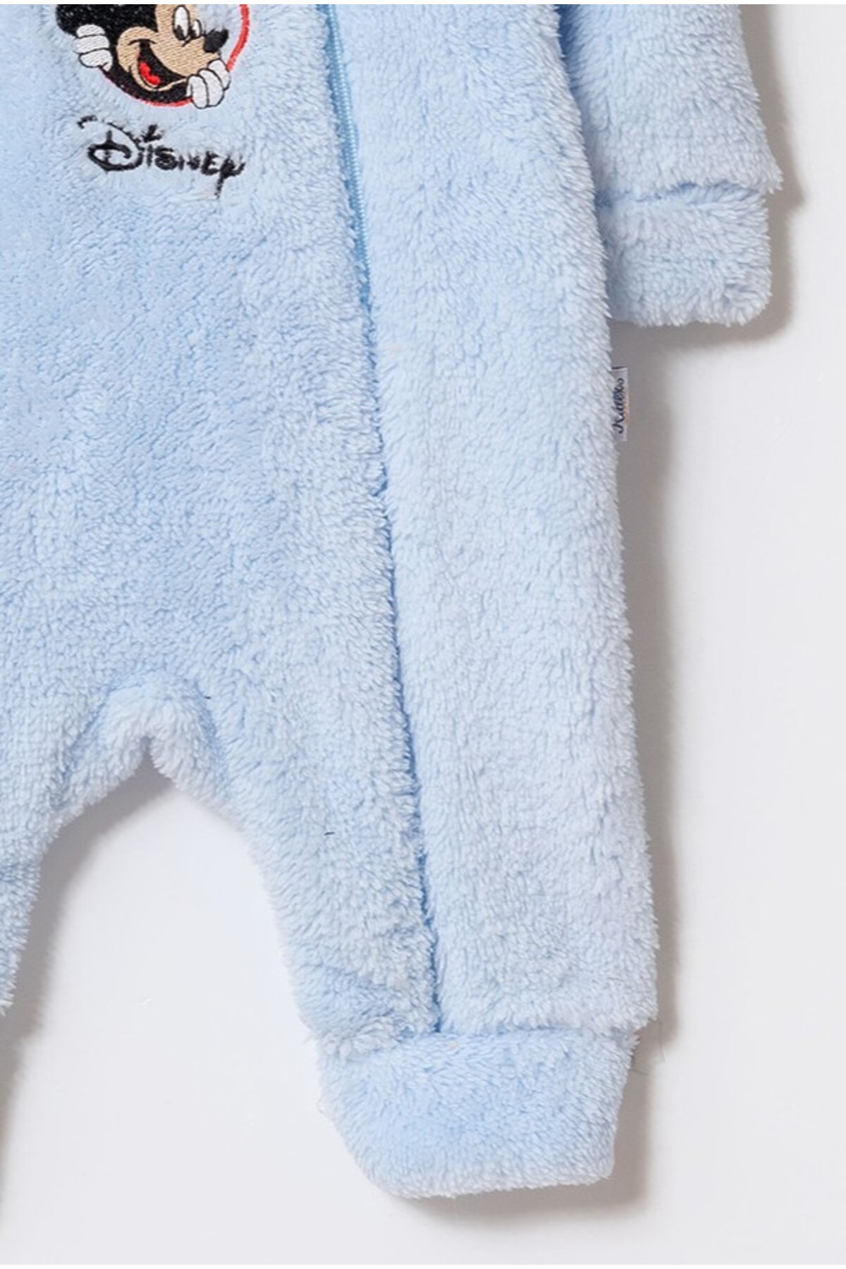 Chicsy Baby Kışlık Tatlı Disney Mickey Mouse Welsoft Bebek Tulum Kapüşonlu Çift Fermuarlı fotoğrafı 3 (önizleme)