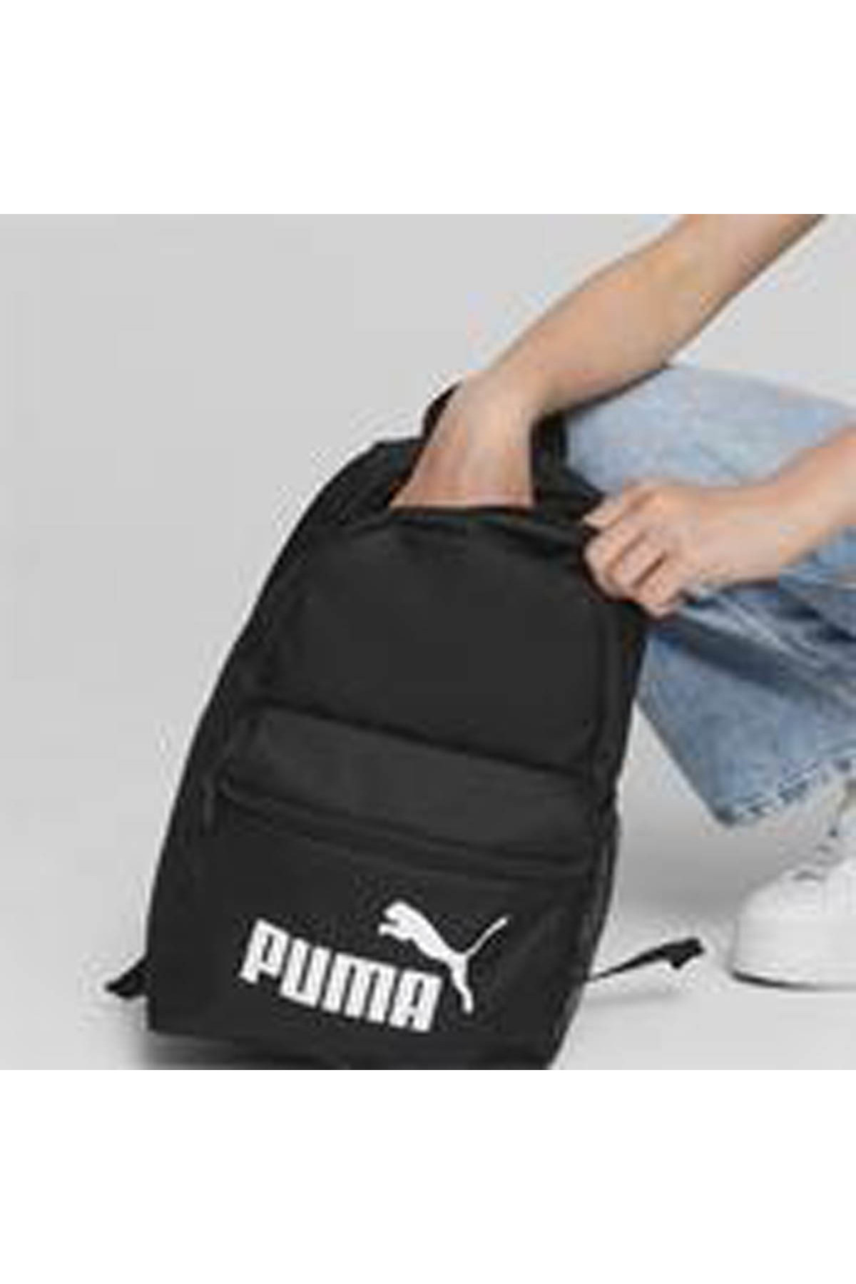Puma Phase Small Backpack Siyah Unisex Sırt Çantası 079879-01 fotoğrafı 4 (önizleme)