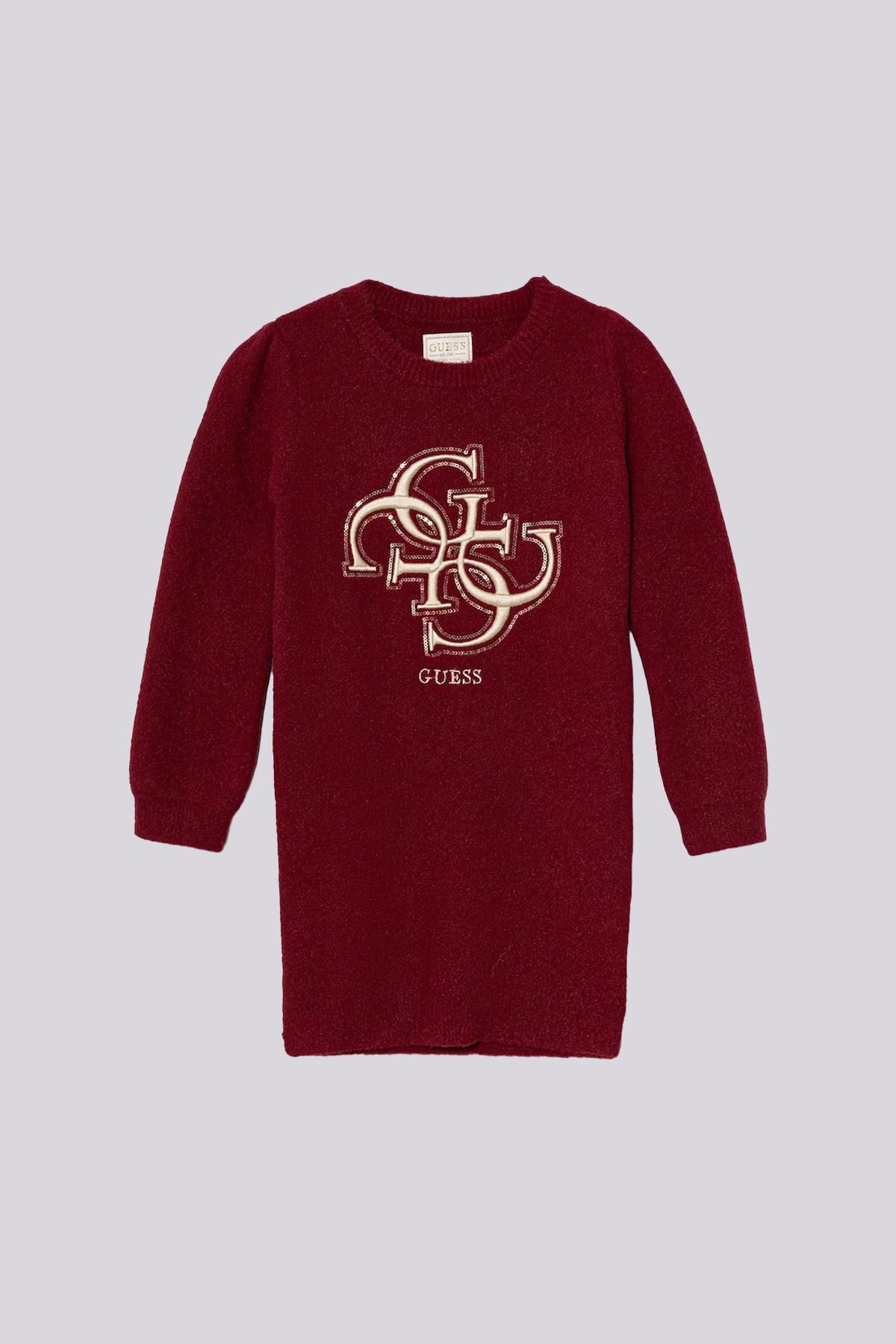 Guess  BG Store Kız Çocuk Bordo Elbise