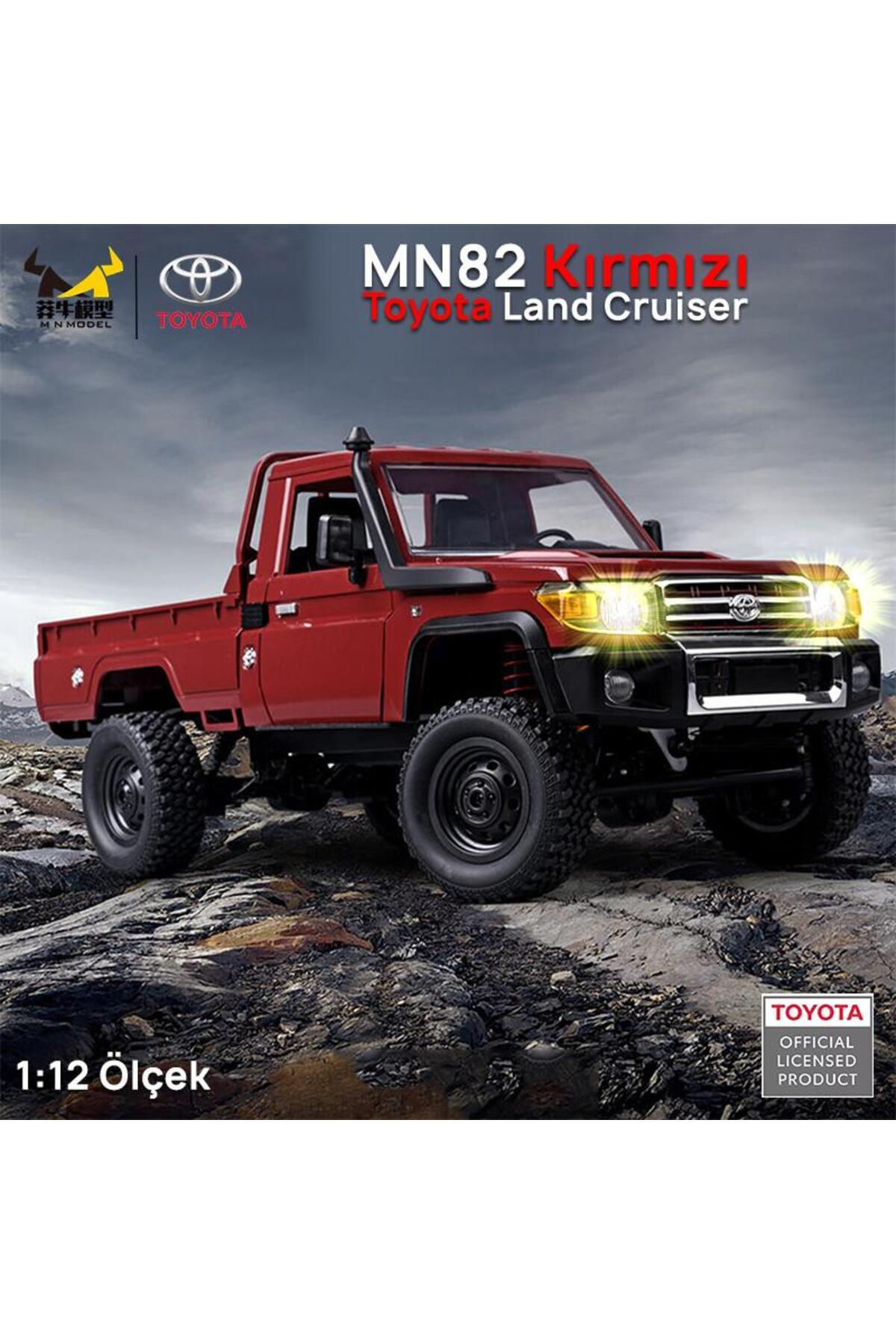 MN Model MN82 1/12 Toyota Land Cruiser LC79 4WD RC Model Crawler Offroad Uzaktan Kumandalı Araba Tru